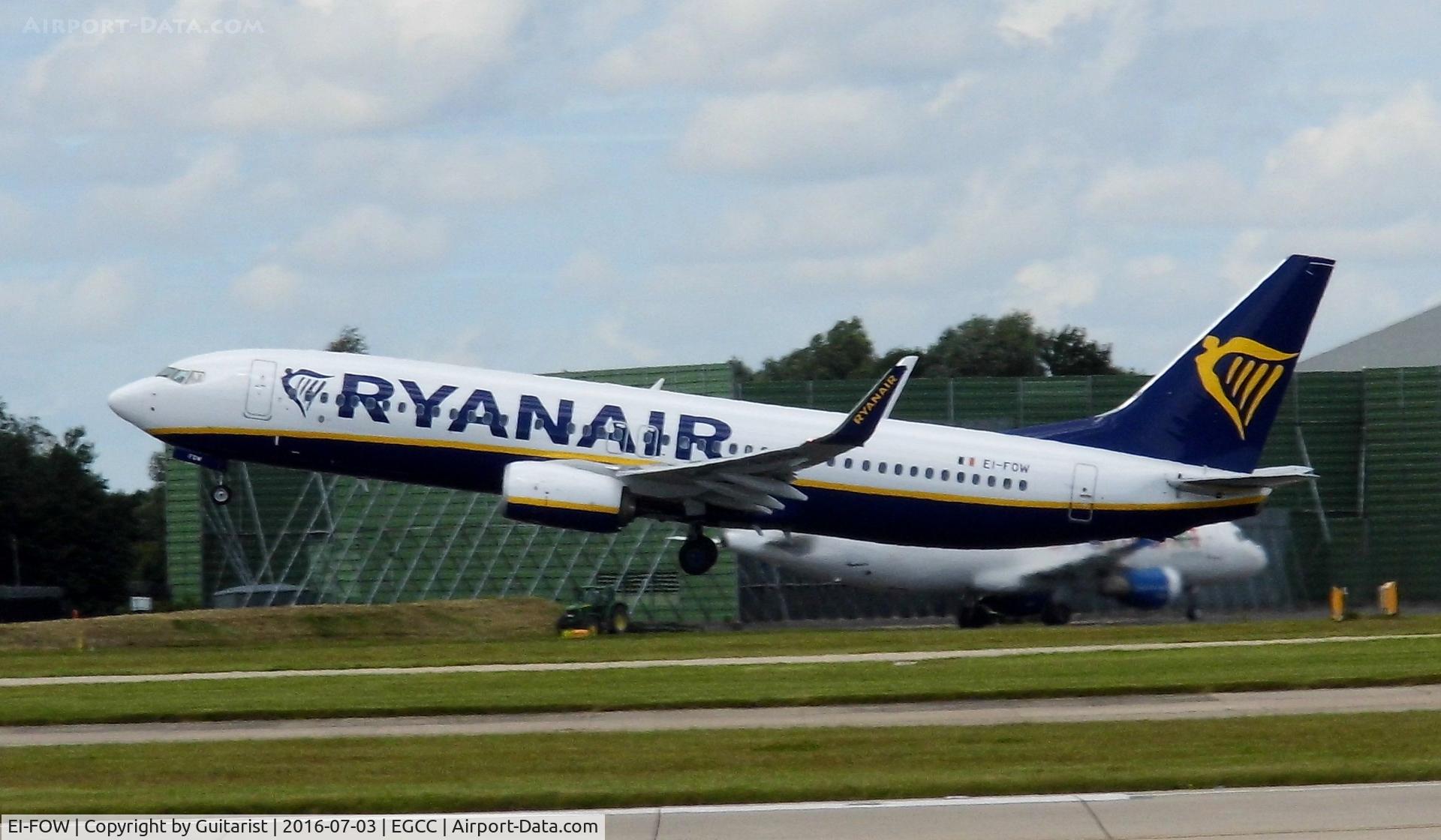 EI-FOW, 2016 Boeing 737-8AS C/N 44729, At Manchester