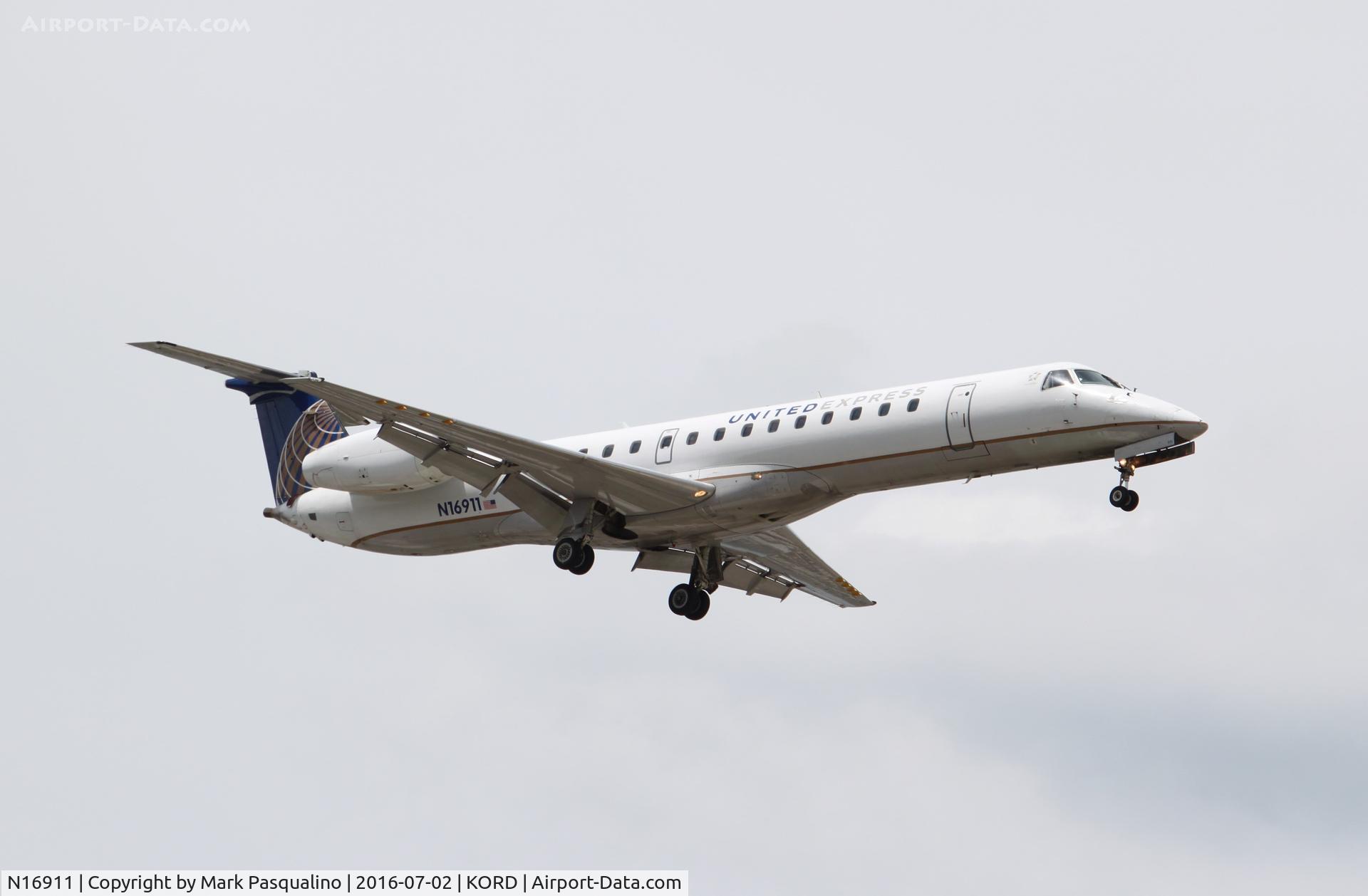 N16911, 2001 Embraer ERJ-145LR (EMB-145LR) C/N 145446, EMB-145LR
