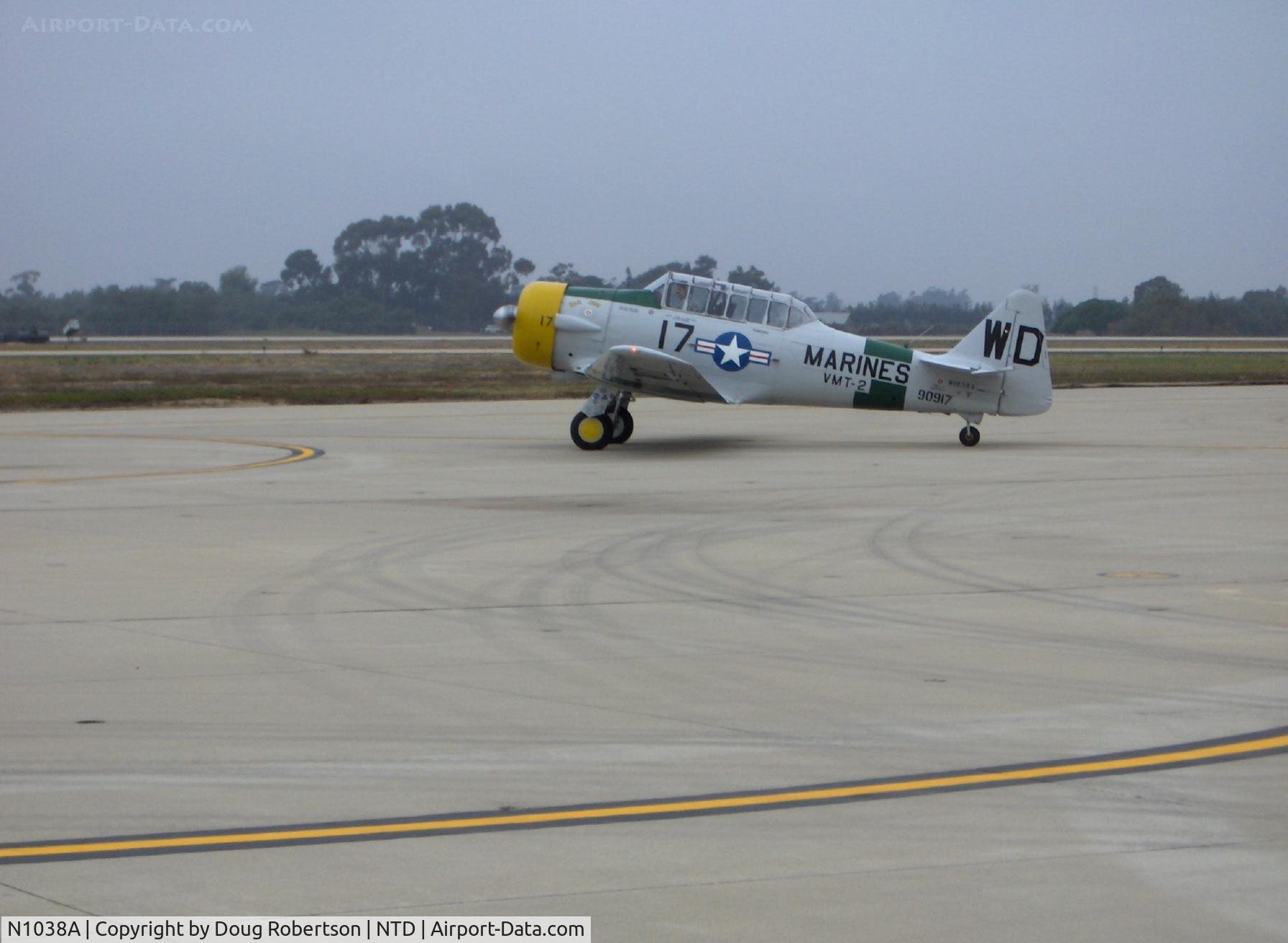 N1038A, 1944 North American SNJ-5 Texan C/N 90917 (121-41633), 1944 North American SNJ-5 P&W R1340 600hp, 'War Dog'
