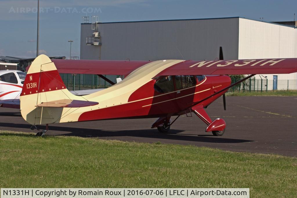 N1331H, 1949 Aeronca 15AC Sedan C/N 15AC-371, Parked