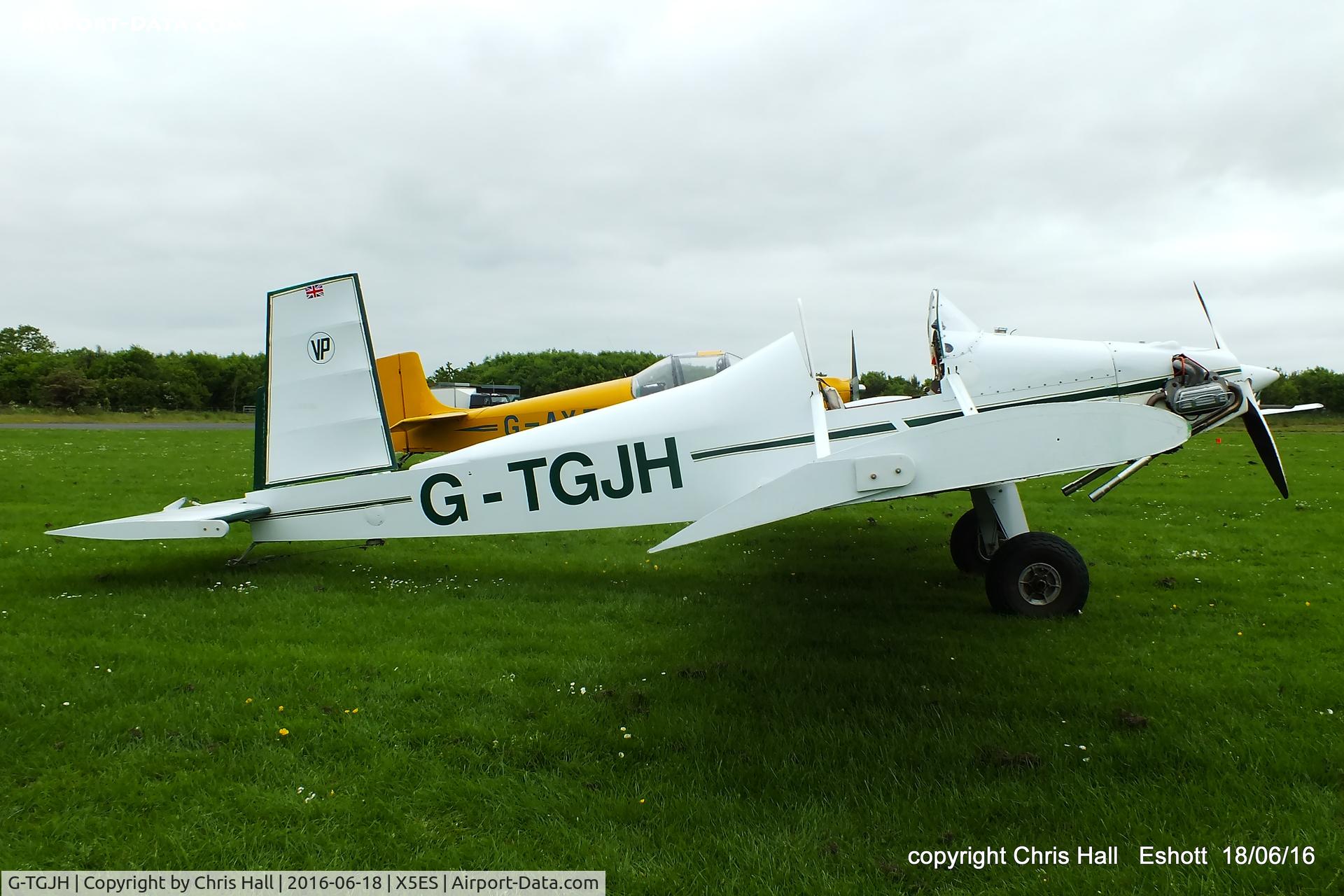 G-TGJH, 2015 Evans VP-1 Series 2 Volksplane C/N PFA 062-11933, at the Great North Fly in. Eshott