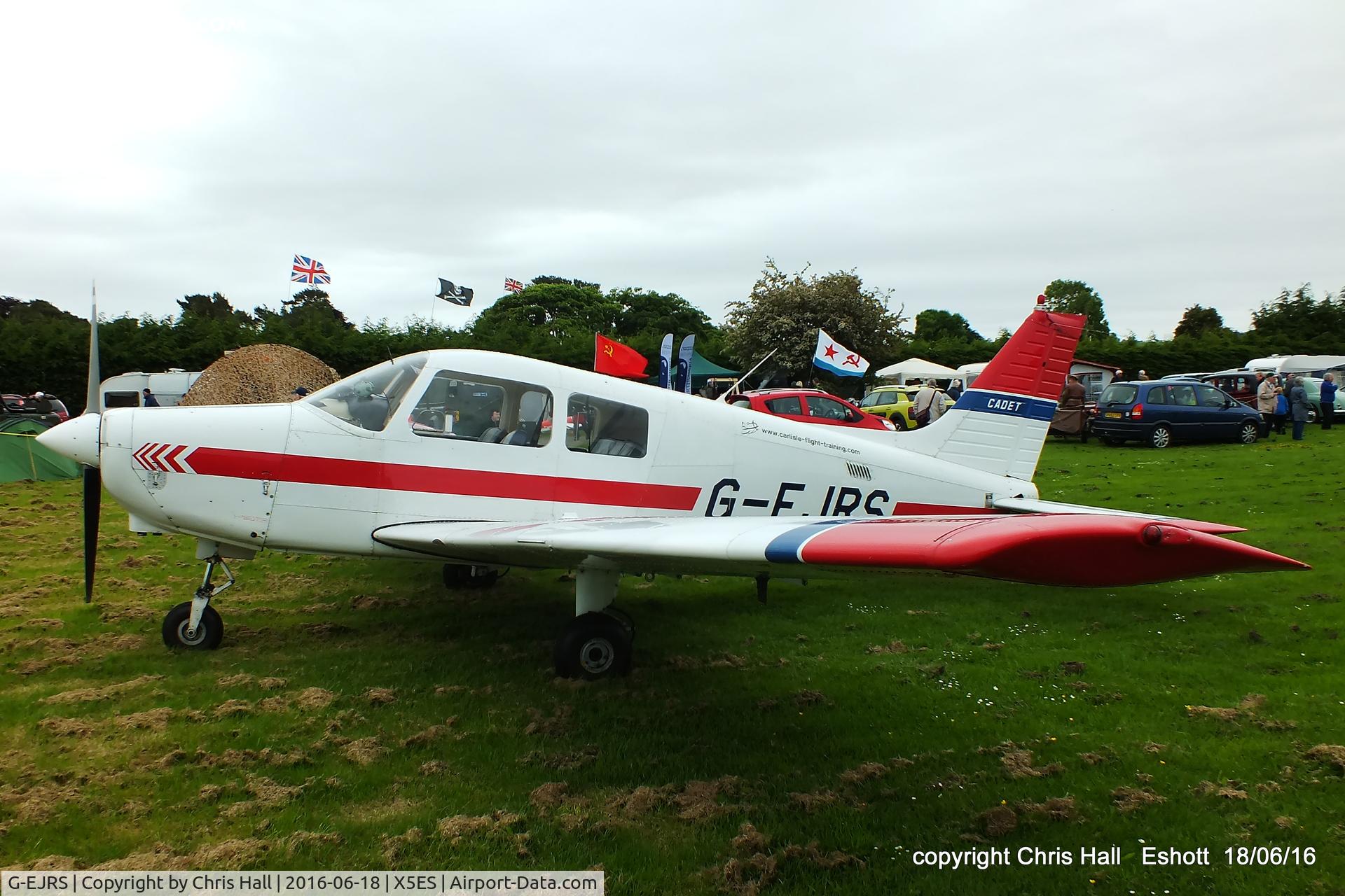 G-EJRS, 1989 Piper PA-28-161 Cadet C/N 2841115, at the Great North Fly in. Eshott
