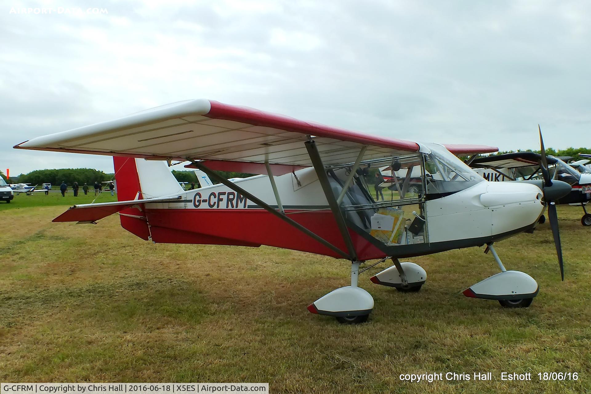 G-CFRM, 2008 Skyranger Swift 912S(1) C/N BMAA/HB/578, at the Great North Fly in. Eshott