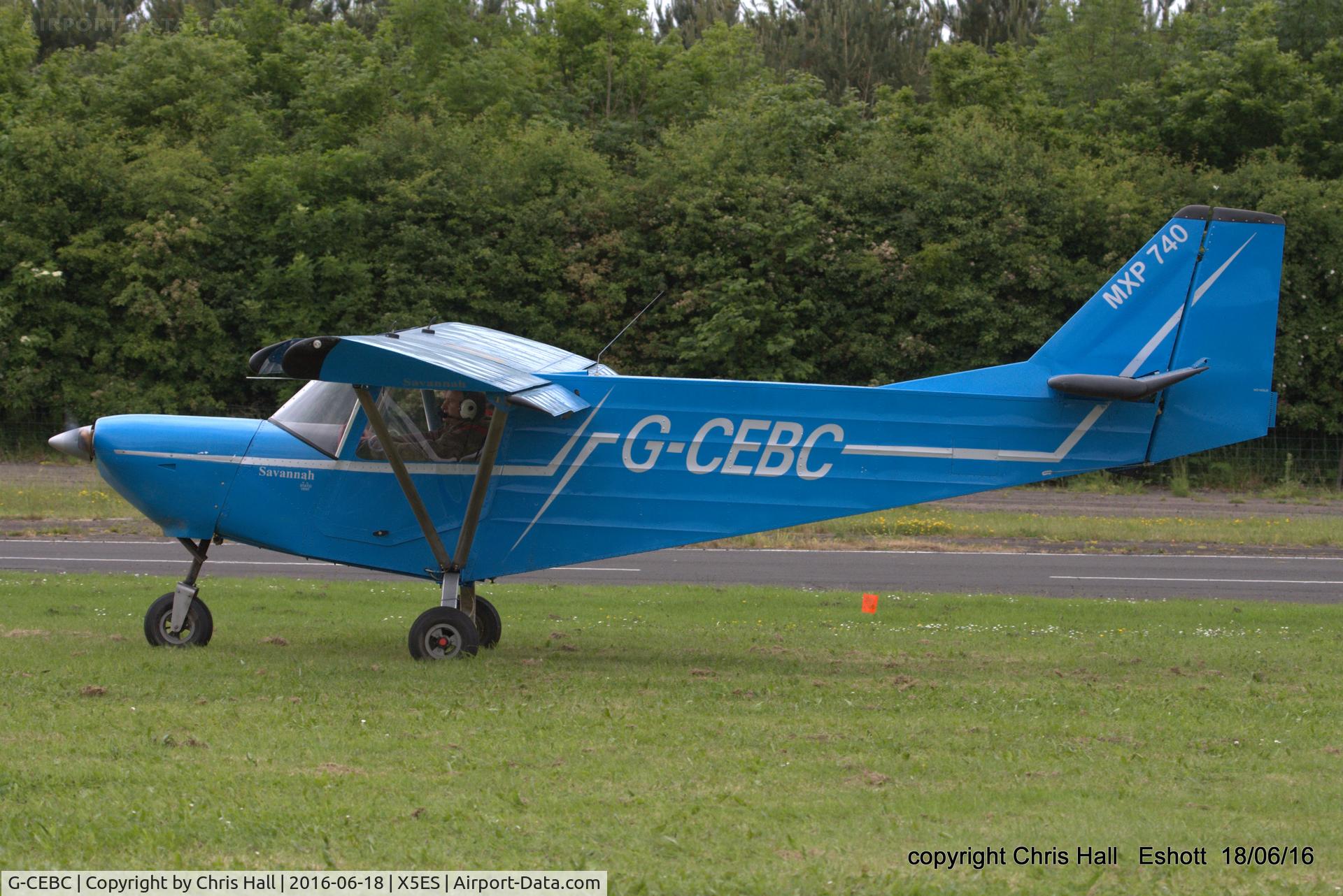 G-CEBC, 2006 ICP MXP-740 Savannah Jabiru(5) C/N BMAA/HB/503, at the Great North Fly in. Eshott