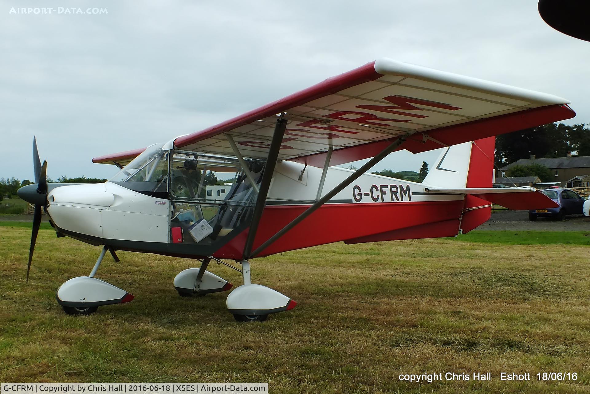 G-CFRM, 2008 Skyranger Swift 912S(1) C/N BMAA/HB/578, at the Great North Fly in. Eshott