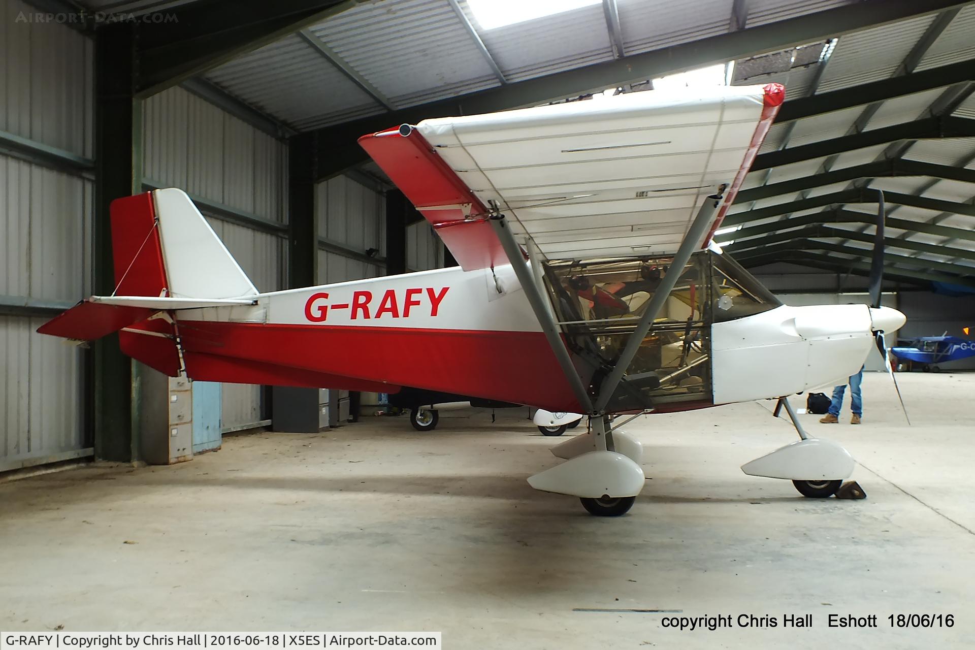 G-RAFY, 2007 Skyranger Swift 912S(1) C/N BMAA/HB/523, at the Great North Fly in. Eshott
