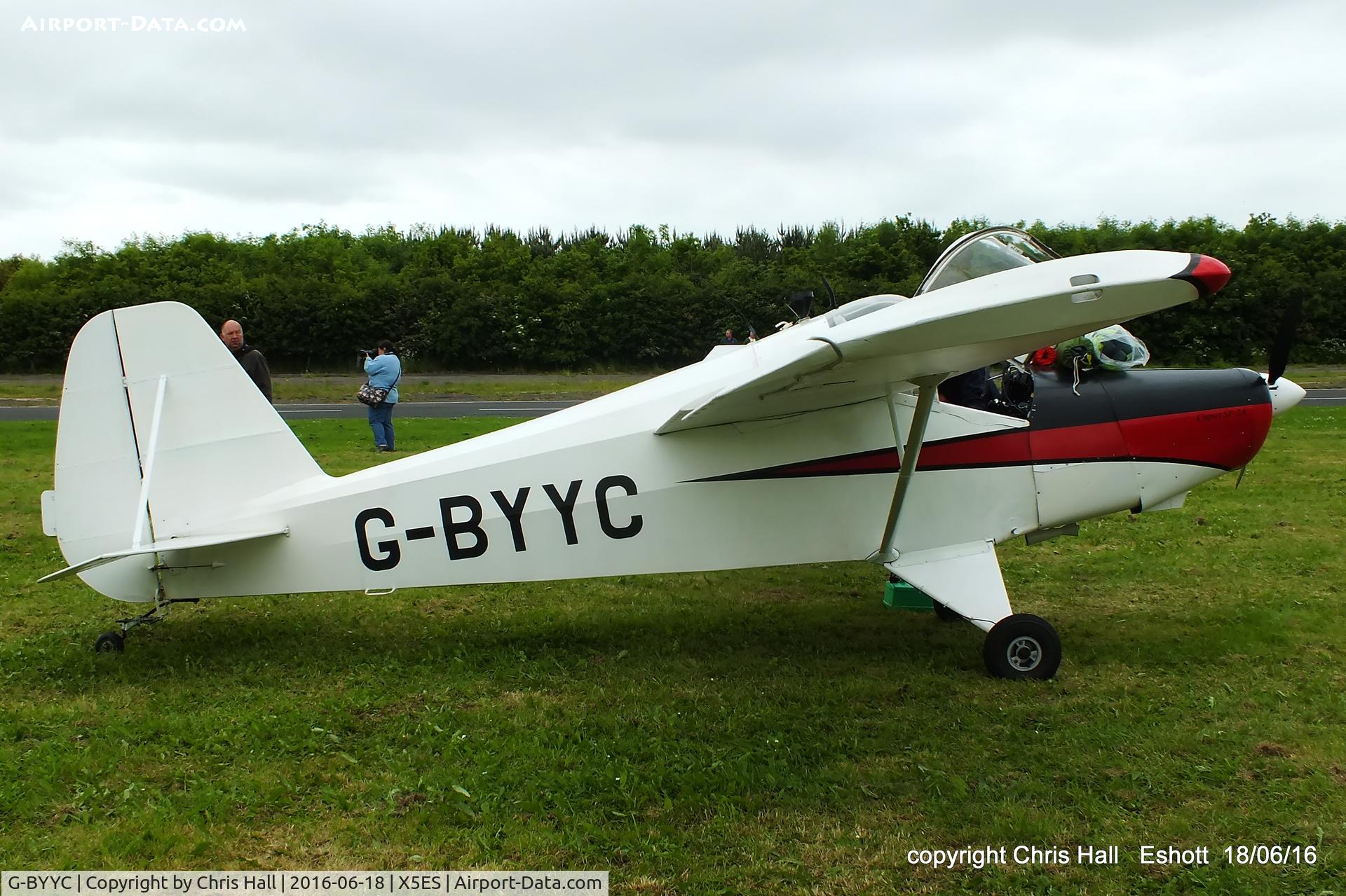 G-BYYC, 2000 Hapi Cygnet SF-2A C/N PFA 182-12311, at the Great North Fly in. Eshott