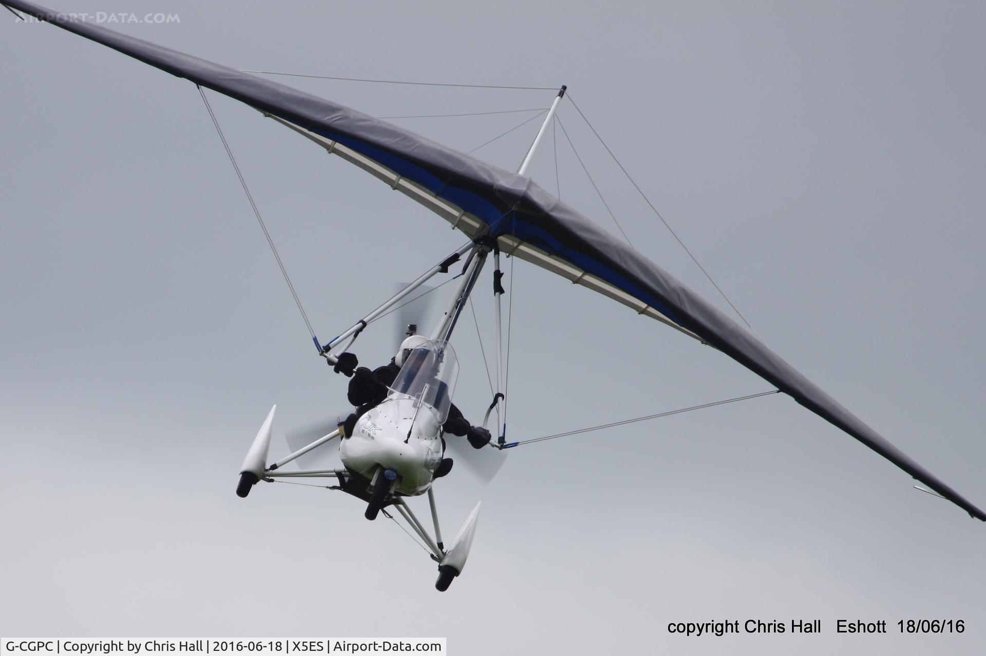 G-CGPC, 2010 P&M Aviation Pegasus Quik 912S C/N 8544, at the Great North Fly in. Eshott