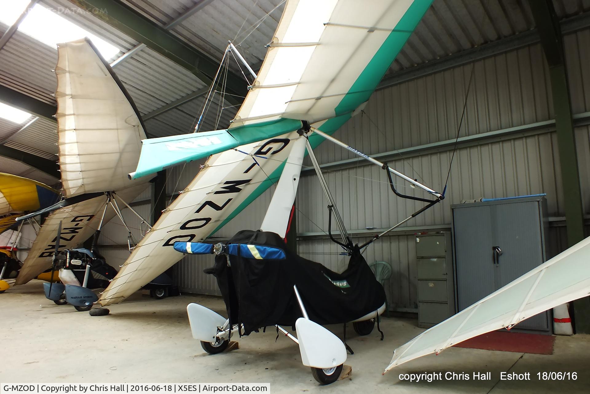 G-MZOD, 1998 Pegasus Quantum 15-912 C/N 7435, at the Great North Fly in. Eshott