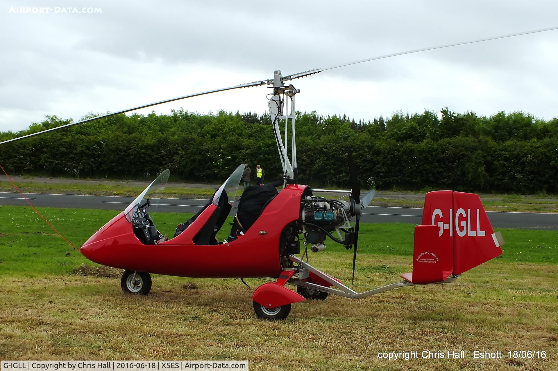 G-IGLL, 2011 Rotorsport UK MTOsport C/N RSUK/MTOS/037, at the Great North Fly in. Eshott