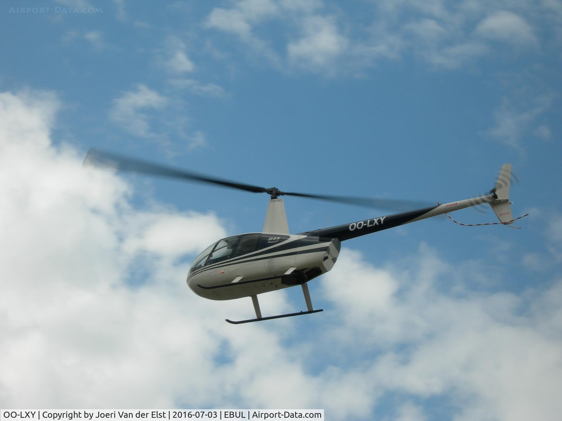 OO-LXY, 2009 Robinson R44 Raven I C/N 2018, Ursel Avia 2016