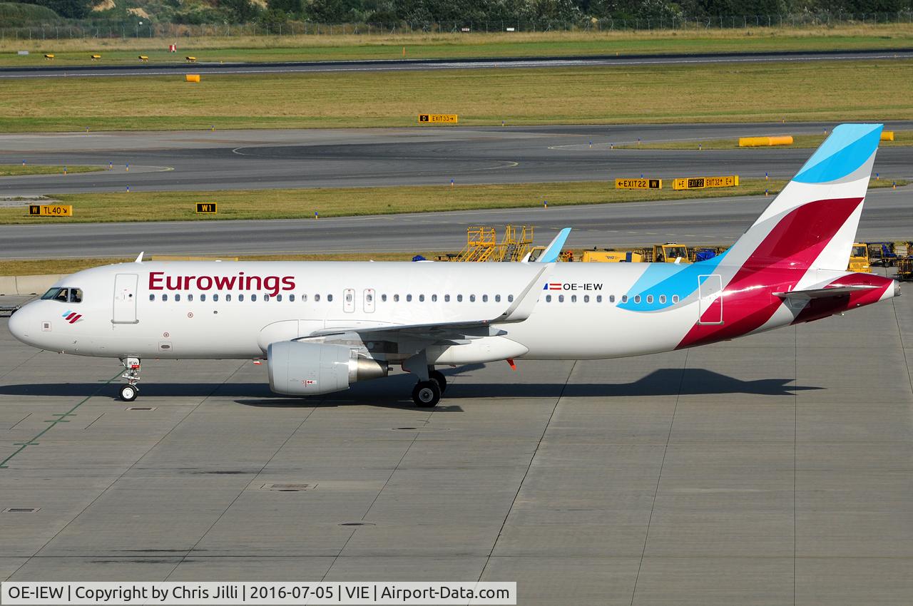 OE-IEW, 2016 Airbus A320-214 C/N 7148, Eurowings Europe