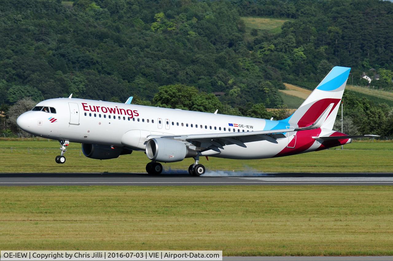 OE-IEW, 2016 Airbus A320-214 C/N 7148, Eurowings Europe