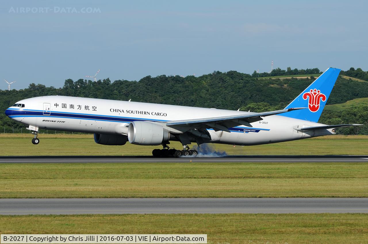 B-2027, 2015 Boeing 777-F1B C/N 41636, China Southern Cargo