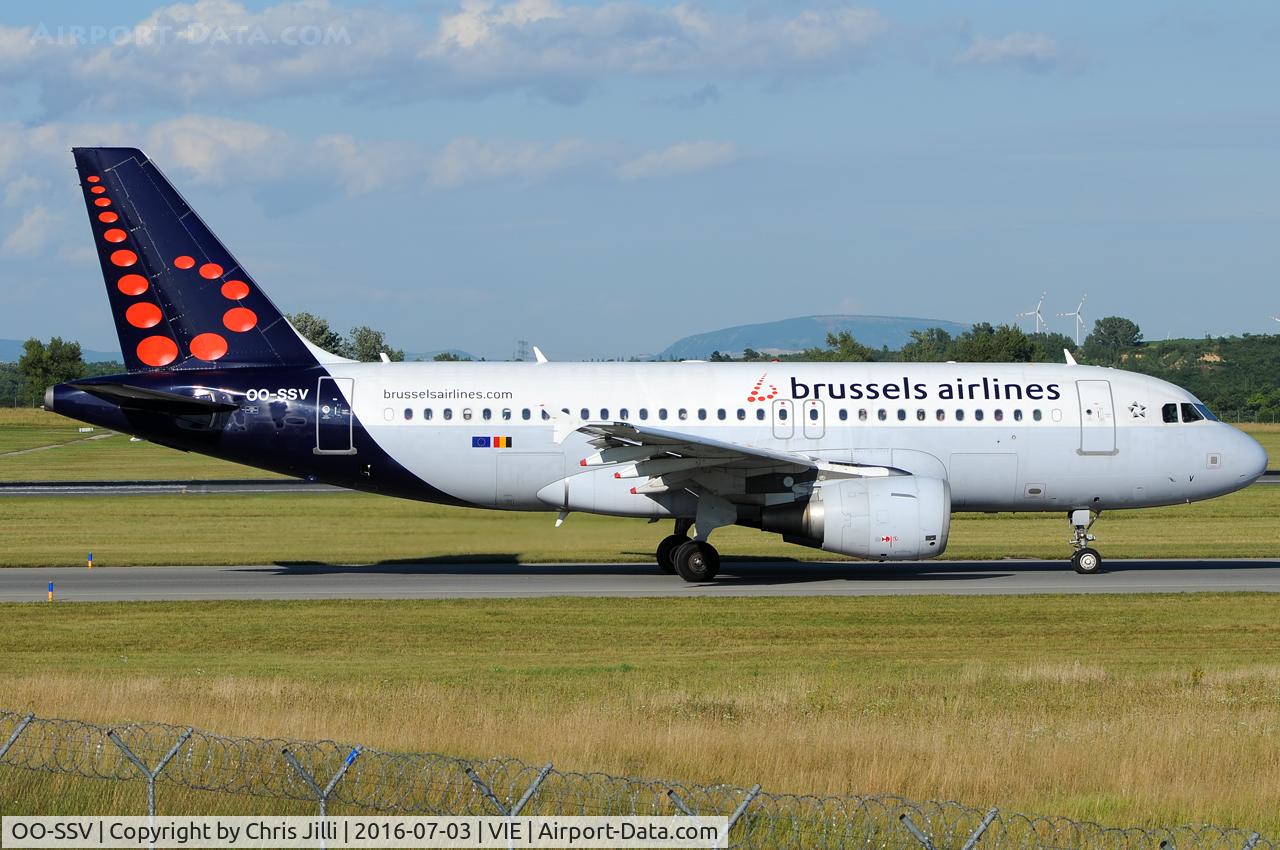 OO-SSV, 2004 Airbus A319-111 C/N 2196, Brussels Airlines