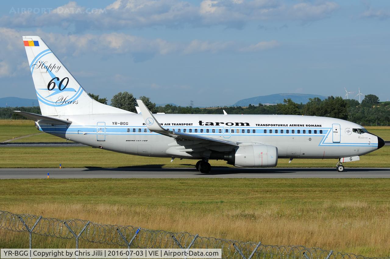 YR-BGG, 2001 Boeing 737-78J C/N 28442, TAROM