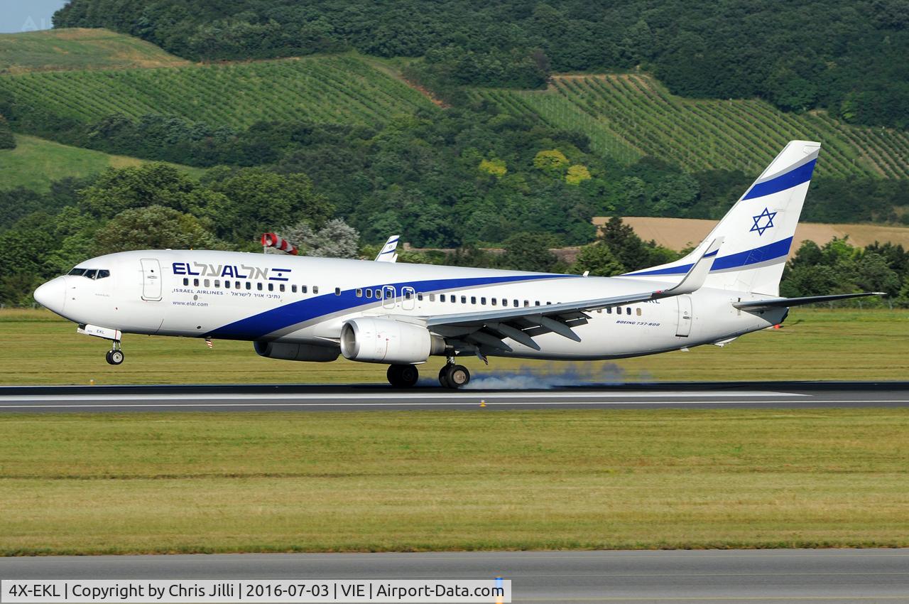 4X-EKL, 2009 Boeing 737-85P C/N 35478, El Al