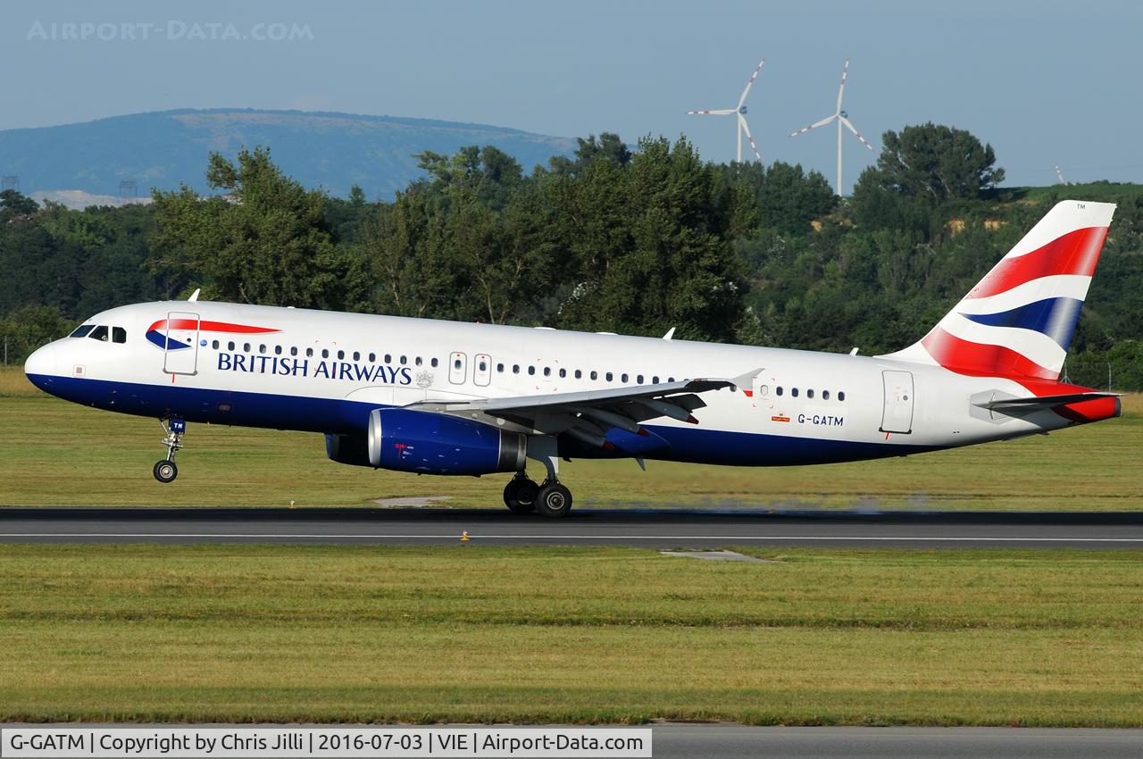 G-GATM, 2002 Airbus A320-233 C/N 1892, British Airways