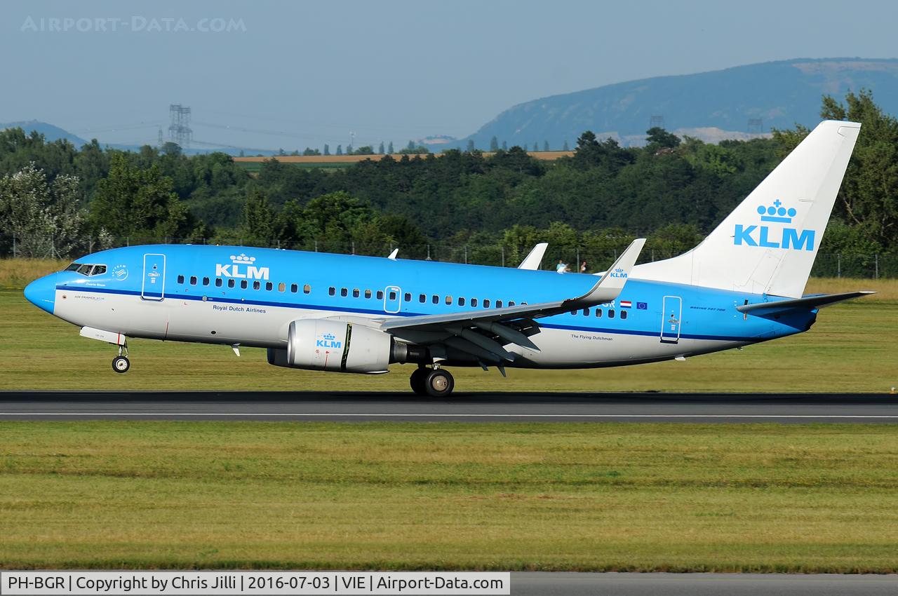 PH-BGR, 2011 Boeing 737-7K2 C/N 39446, KLM Royal Dutch Airlines