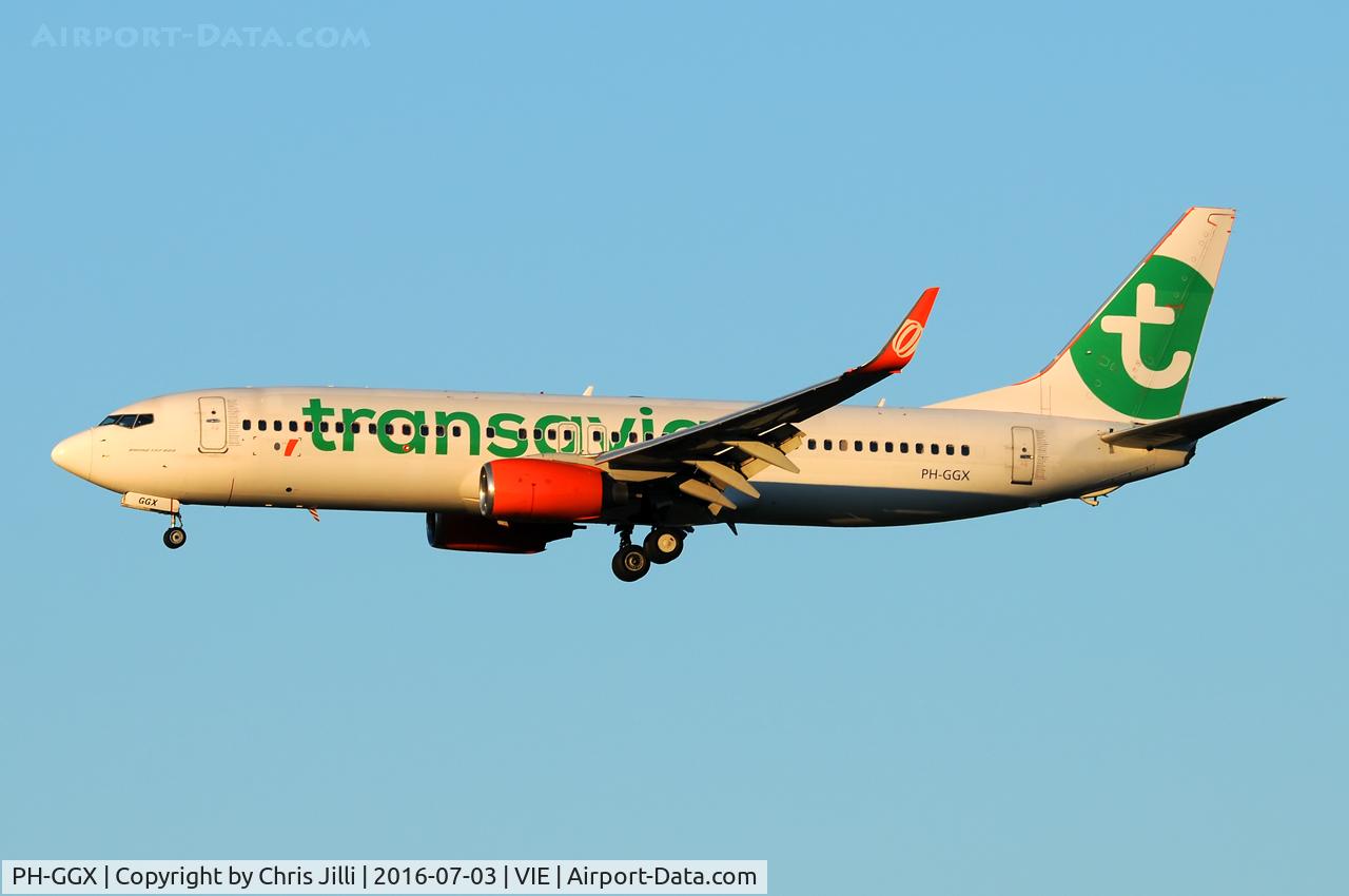 PH-GGX, 2010 Boeing 737-8EH C/N 36596, Transavia