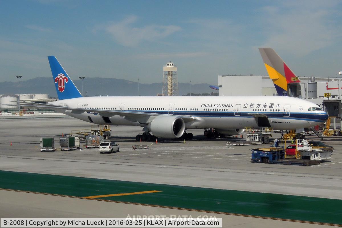 B-2008, 2014 Boeing 777-31B/ER C/N 43222, At LAX