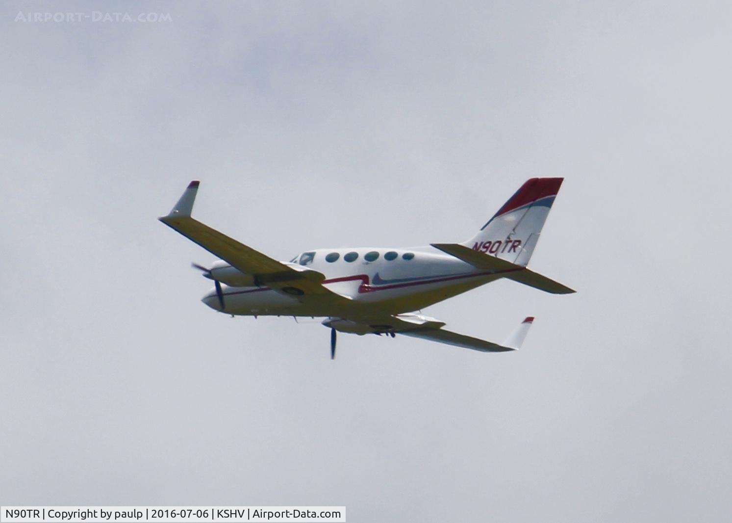 N90TR, 1982 Cessna 414A Chancellor C/N 414A0814, At Shreveport Regional.