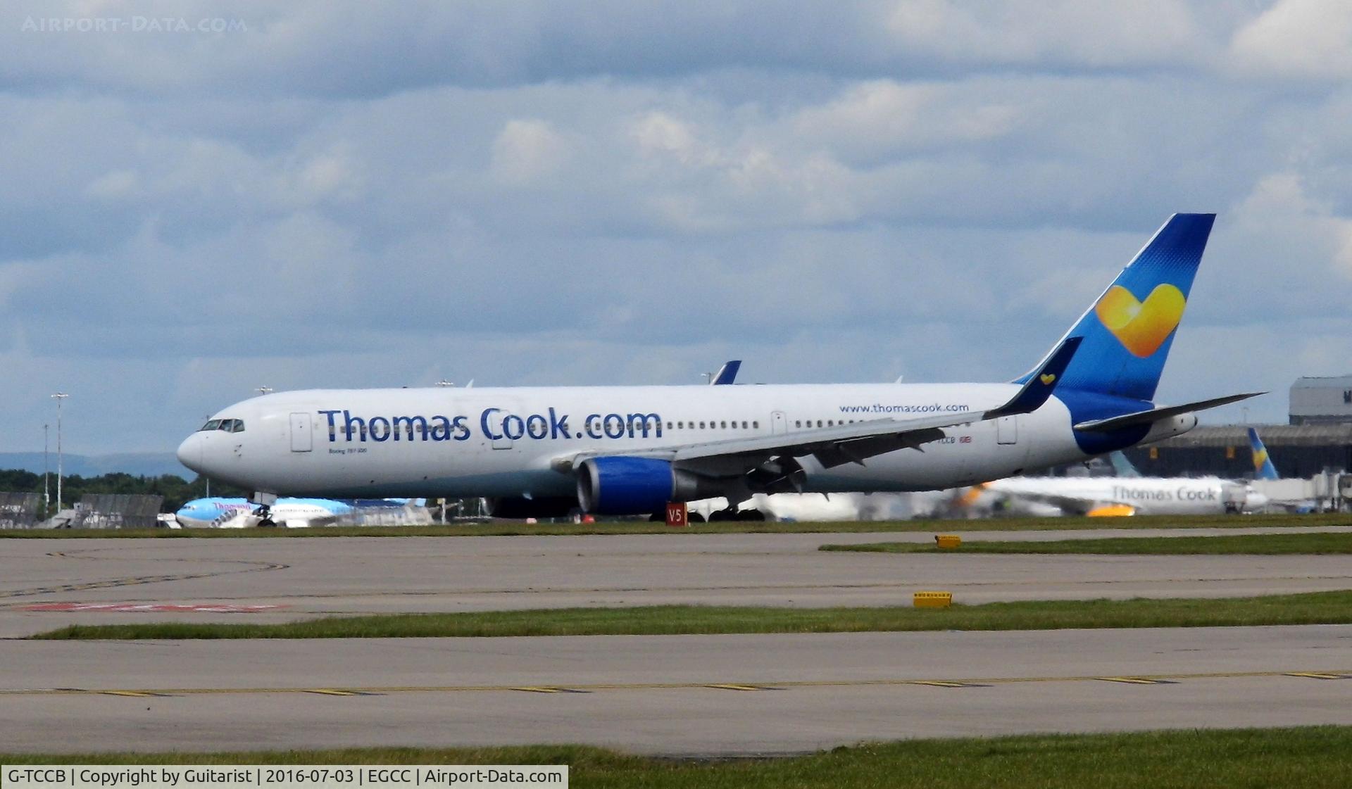 G-TCCB, 1997 Boeing 767-31K C/N 28865, At Manchester