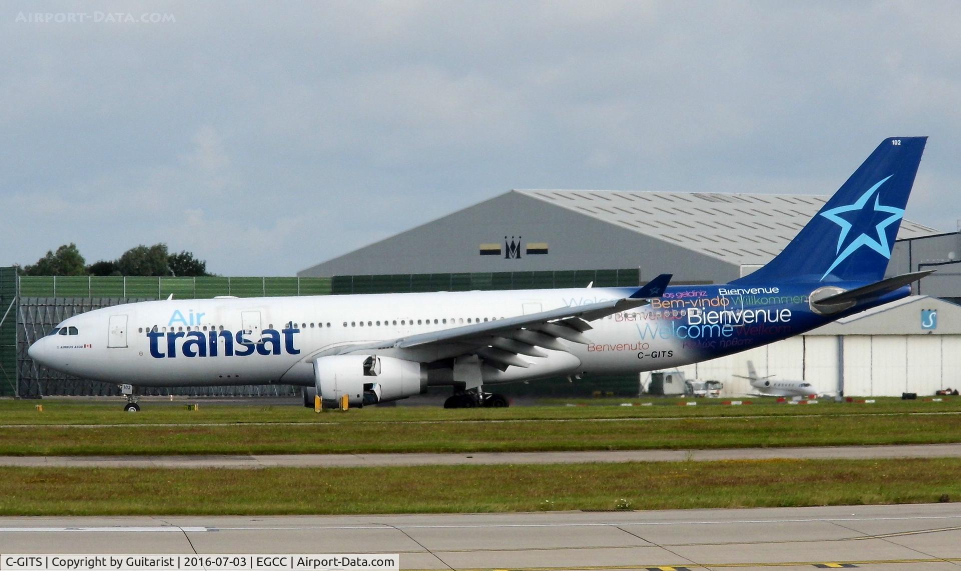C-GITS, 1999 Airbus A330-243 C/N 0271, At Manchester