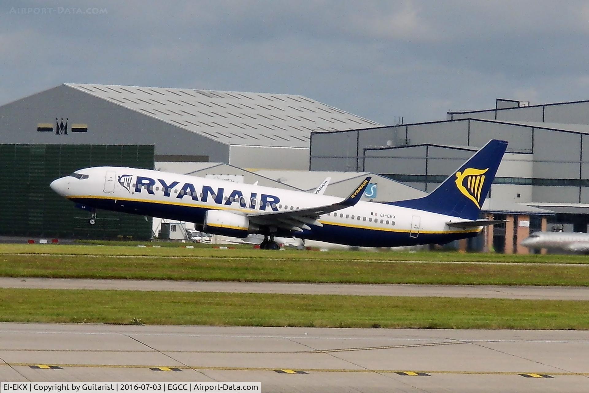 EI-EKX, 2010 Boeing 737-8AS C/N 35030, At Manchester