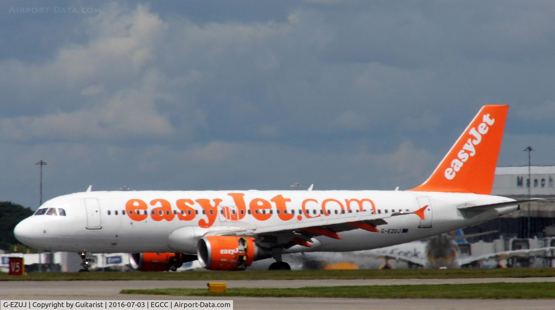 G-EZUJ, 2011 Airbus A320-214 C/N 4740, At Manchester