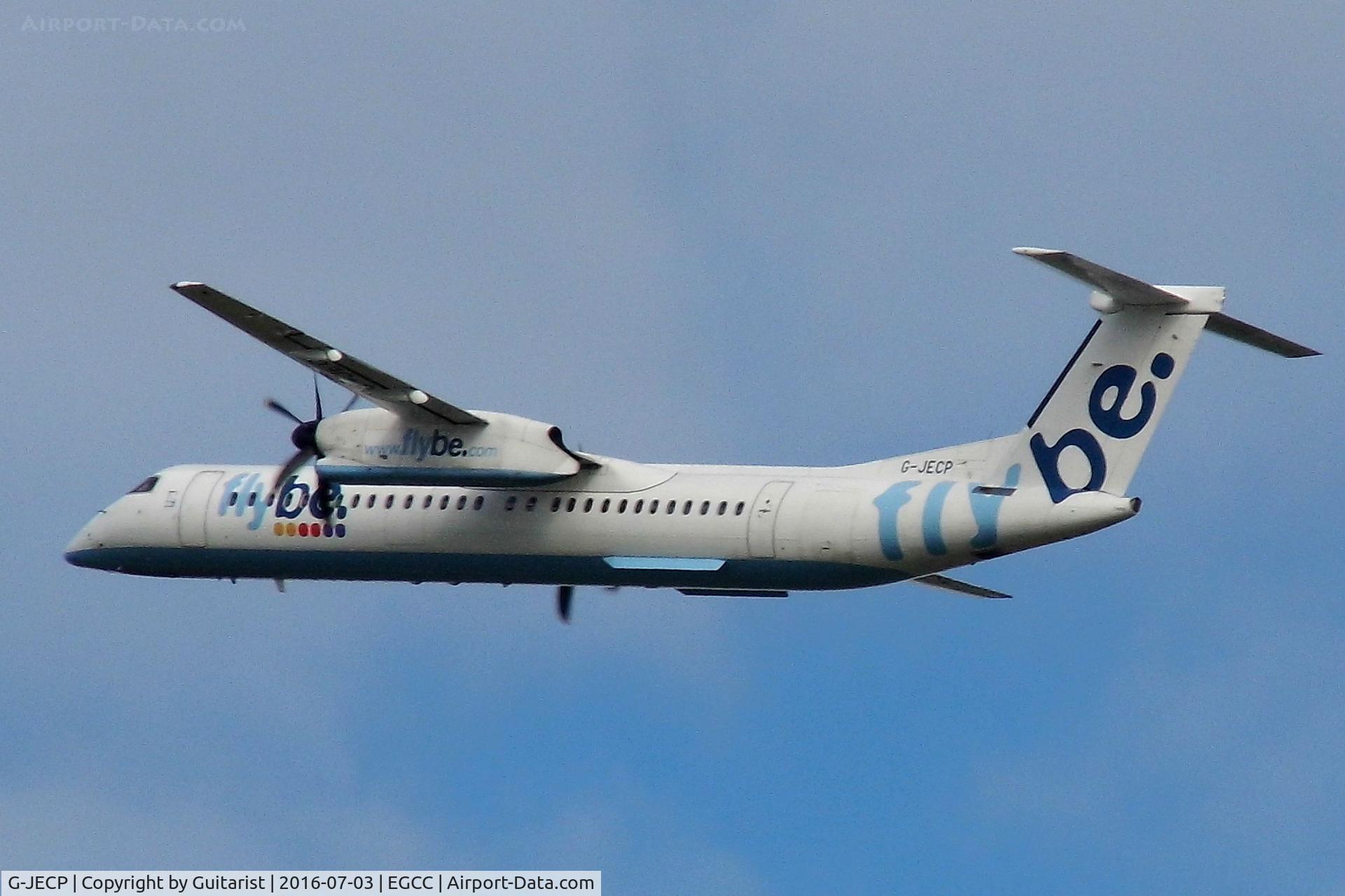 G-JECP, 2006 De Havilland Canada DHC-8-402Q Dash 8 C/N 4136, At Manchester