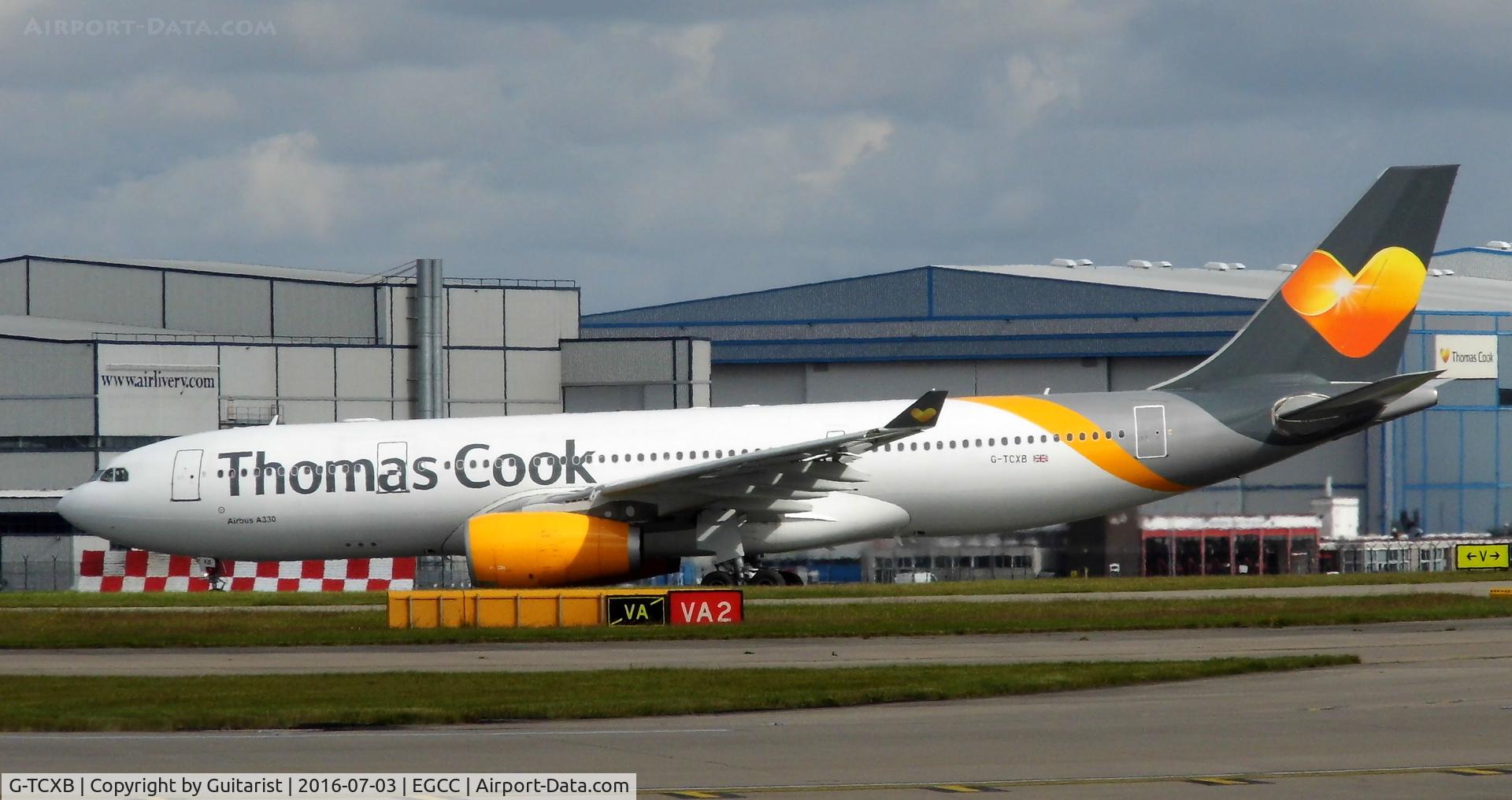 G-TCXB, 2008 Airbus A330-243 C/N 948, At Manchester