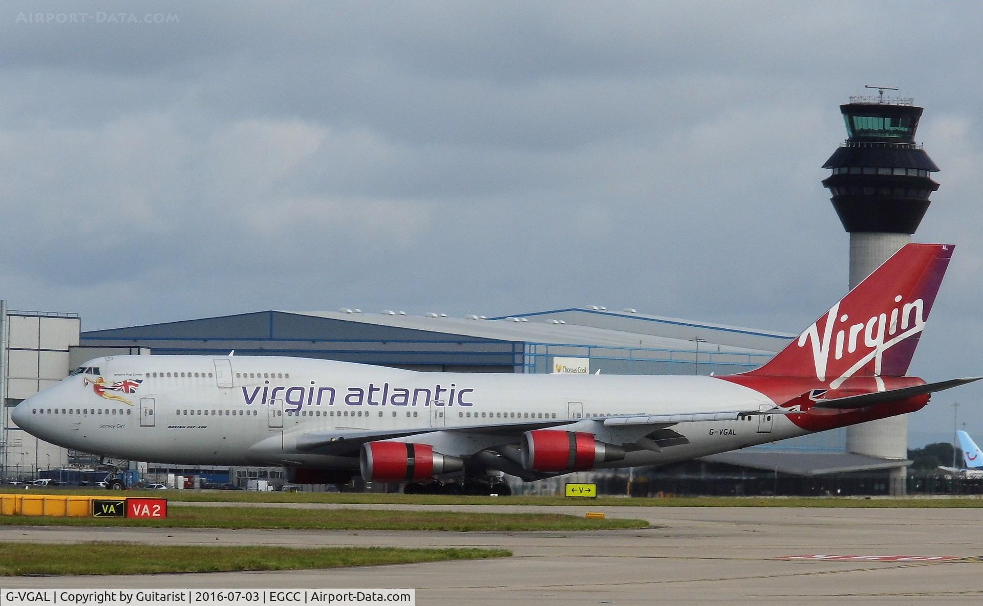G-VGAL, 2001 Boeing 747-443 C/N 32337, At Manchester
