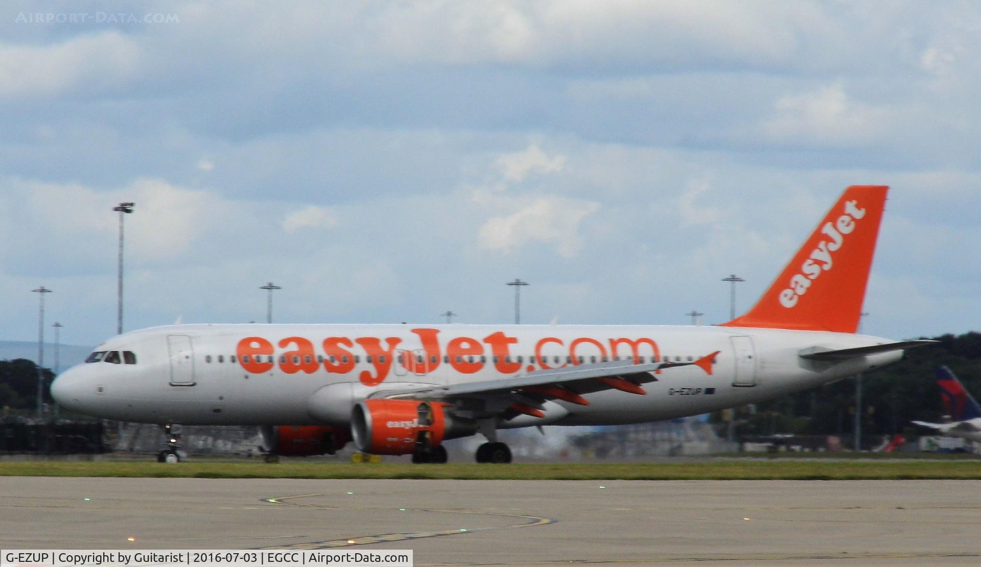 G-EZUP, 2012 Airbus A320-214 C/N 5056, At Manchester