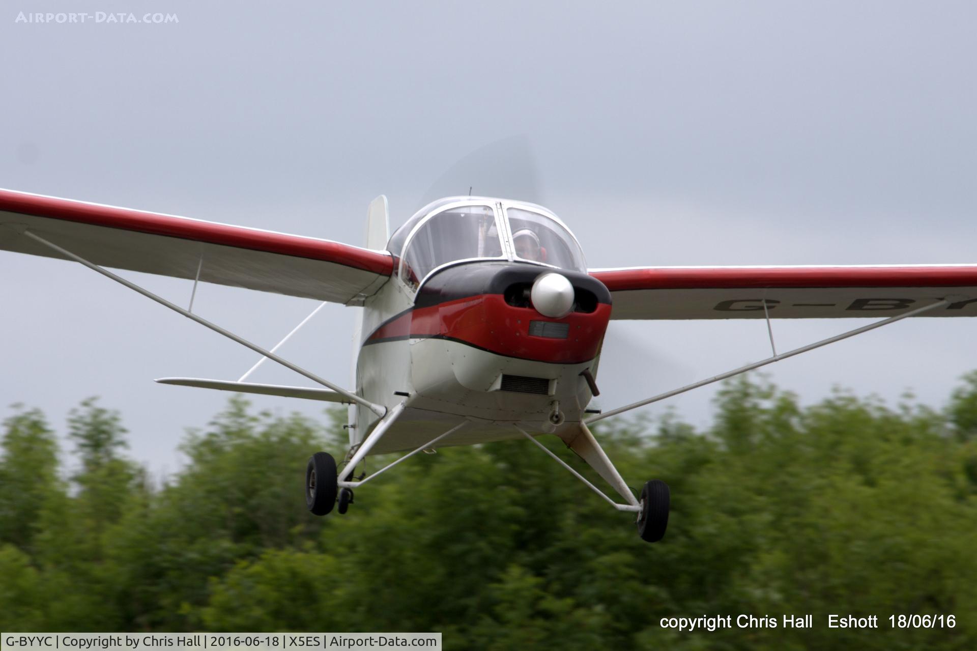 G-BYYC, 2000 Hapi Cygnet SF-2A C/N PFA 182-12311, at the Great North Fly in. Eshott