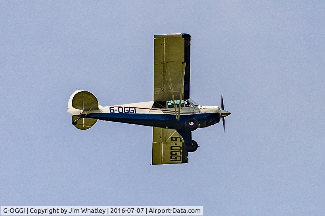 G-OGGI, 2014 Aviat A-1C-180 Husky C/N 3211, Over Berwick St James, Wiltshire