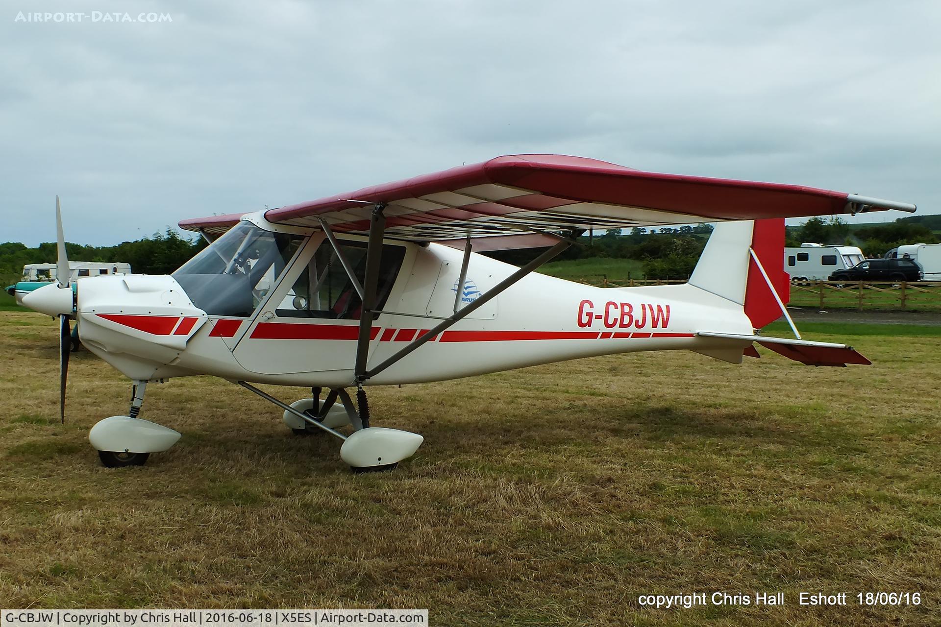 G-CBJW, 2002 Comco Ikarus C42 FB UK C/N PFA 322-13811, at the Great North Fly in. Eshott