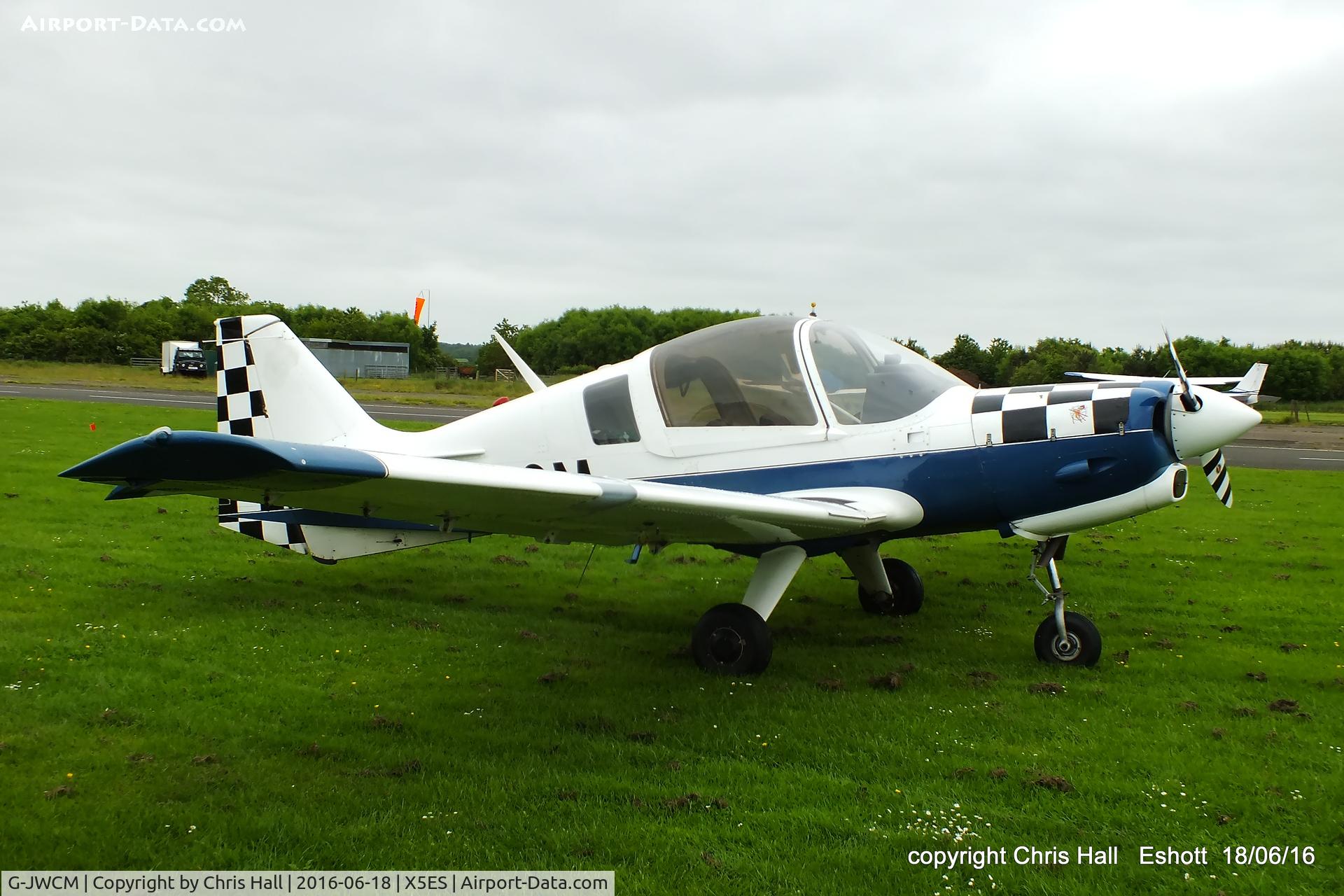 G-JWCM, 1980 Scottish Aviation Bulldog Series 120 Model 1210 C/N BH120/408, at the Great North Fly in. Eshott