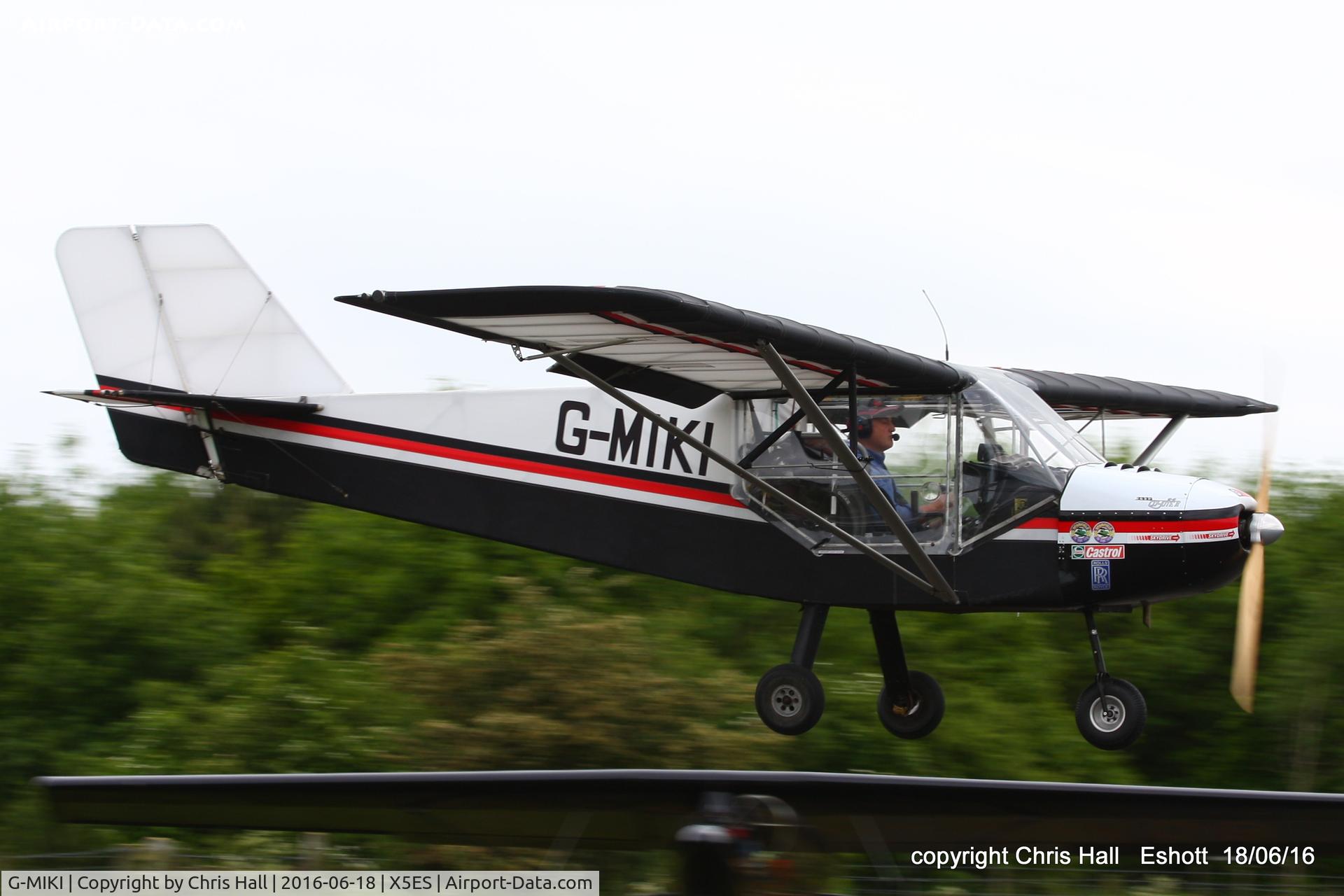 G-MIKI, 1997 Rans S-6ESA/TR Coyote II C/N PFA 204-13094, at the Great North Fly in. Eshott