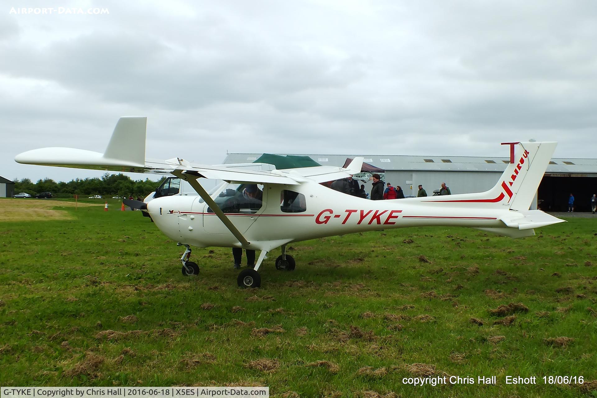 G-TYKE, 2001 Jabiru UL-450 C/N PFA 274A-13739, at the Great North Fly in. Eshott
