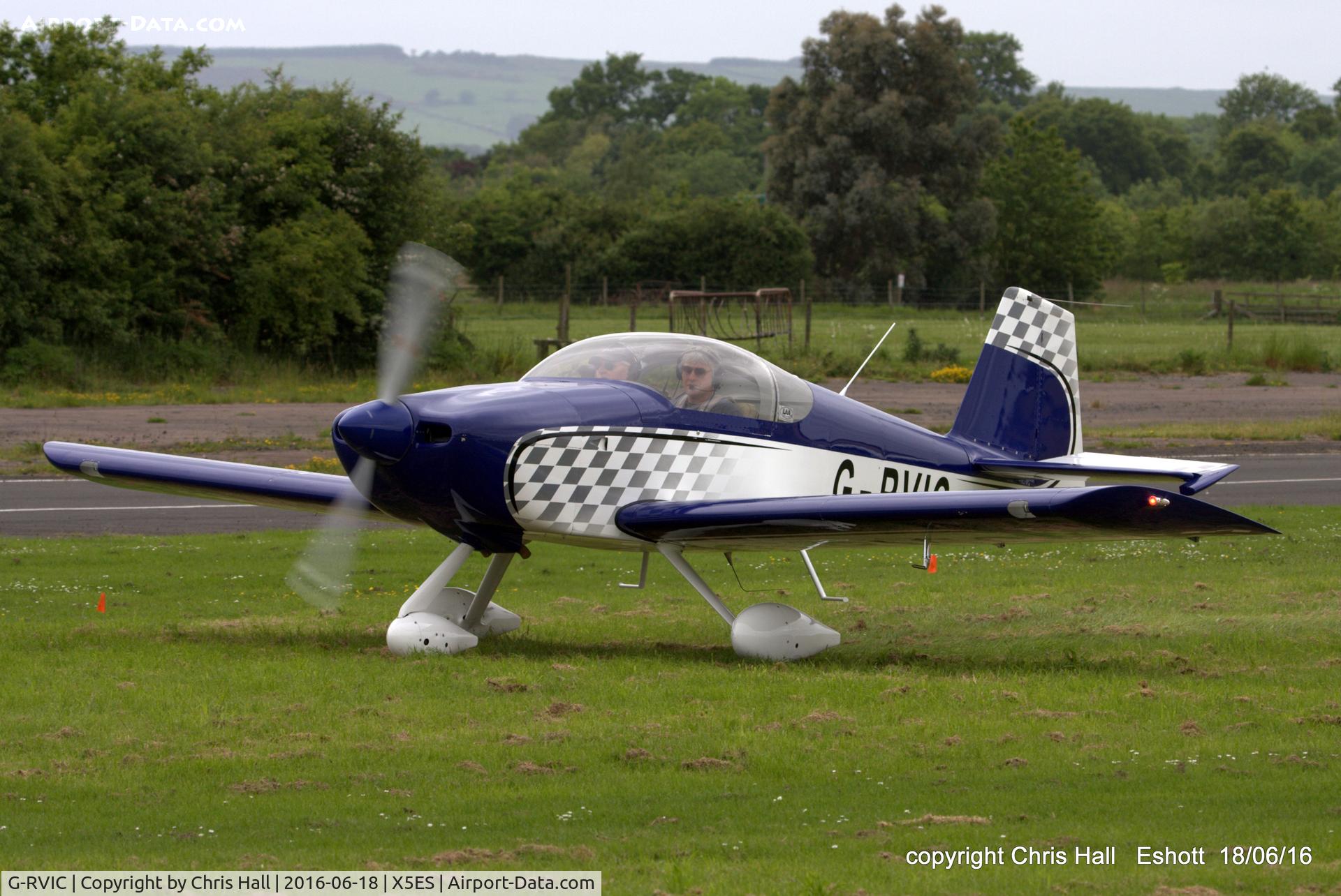 G-RVIC, 2004 Vans RV-6A C/N PFA 181-13319, at the Great North Fly in. Eshott