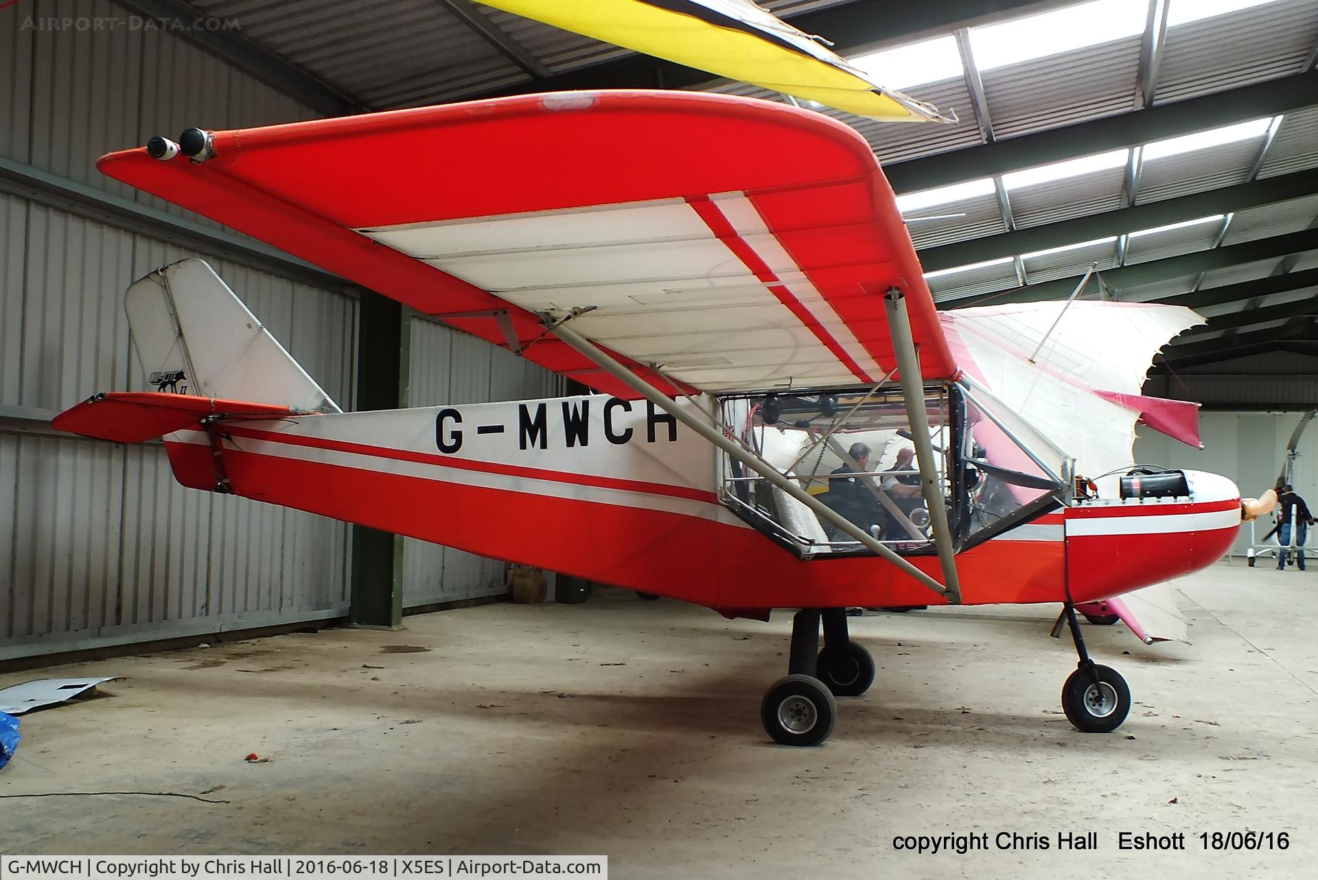 G-MWCH, 1990 Rans S-6ESD Coyote II C/N PFA 204-11632, at the Great North Fly in. Eshott