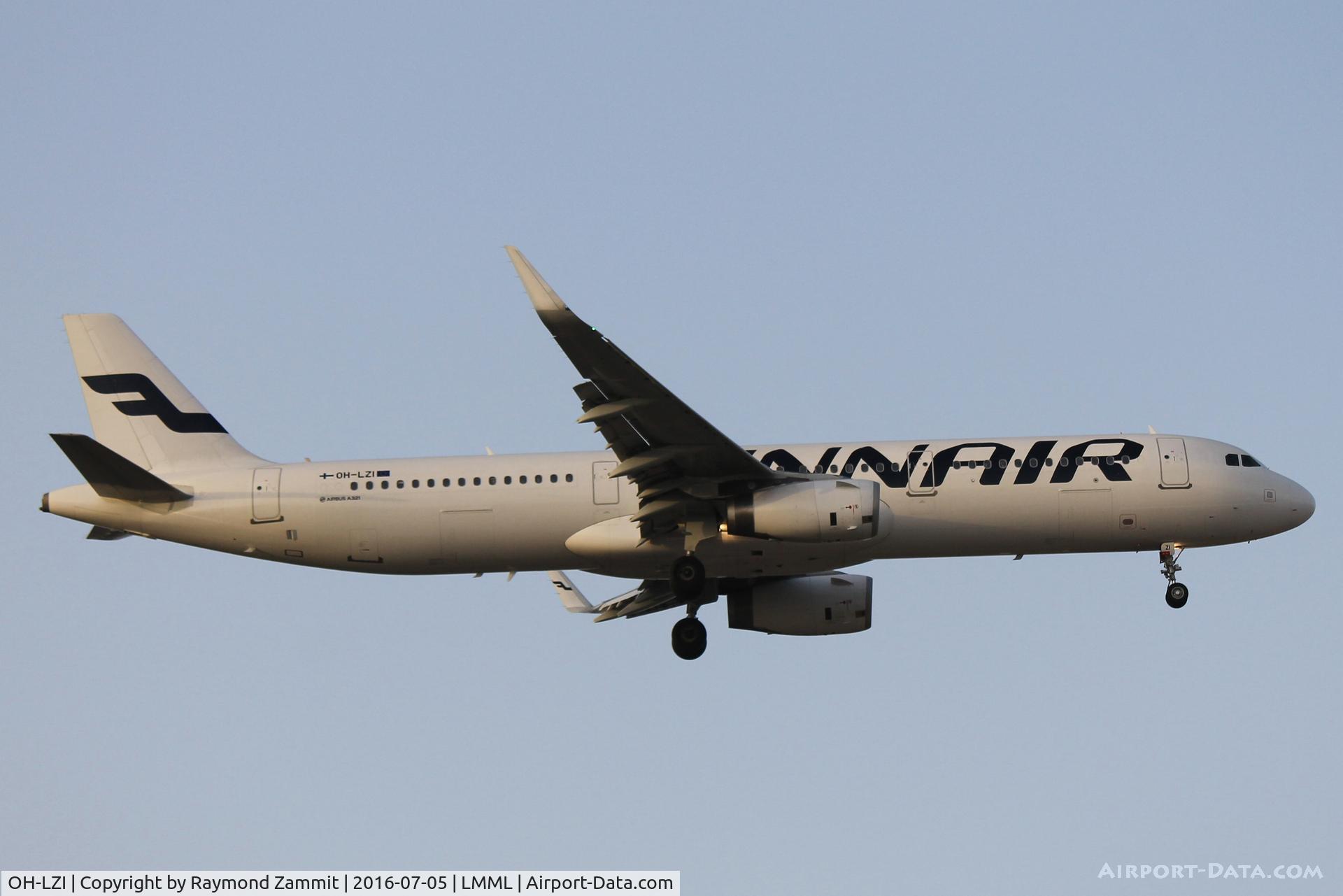 OH-LZI, 2013 Airbus A321-231 C/N 5922, A321 OH-LZI Finnair