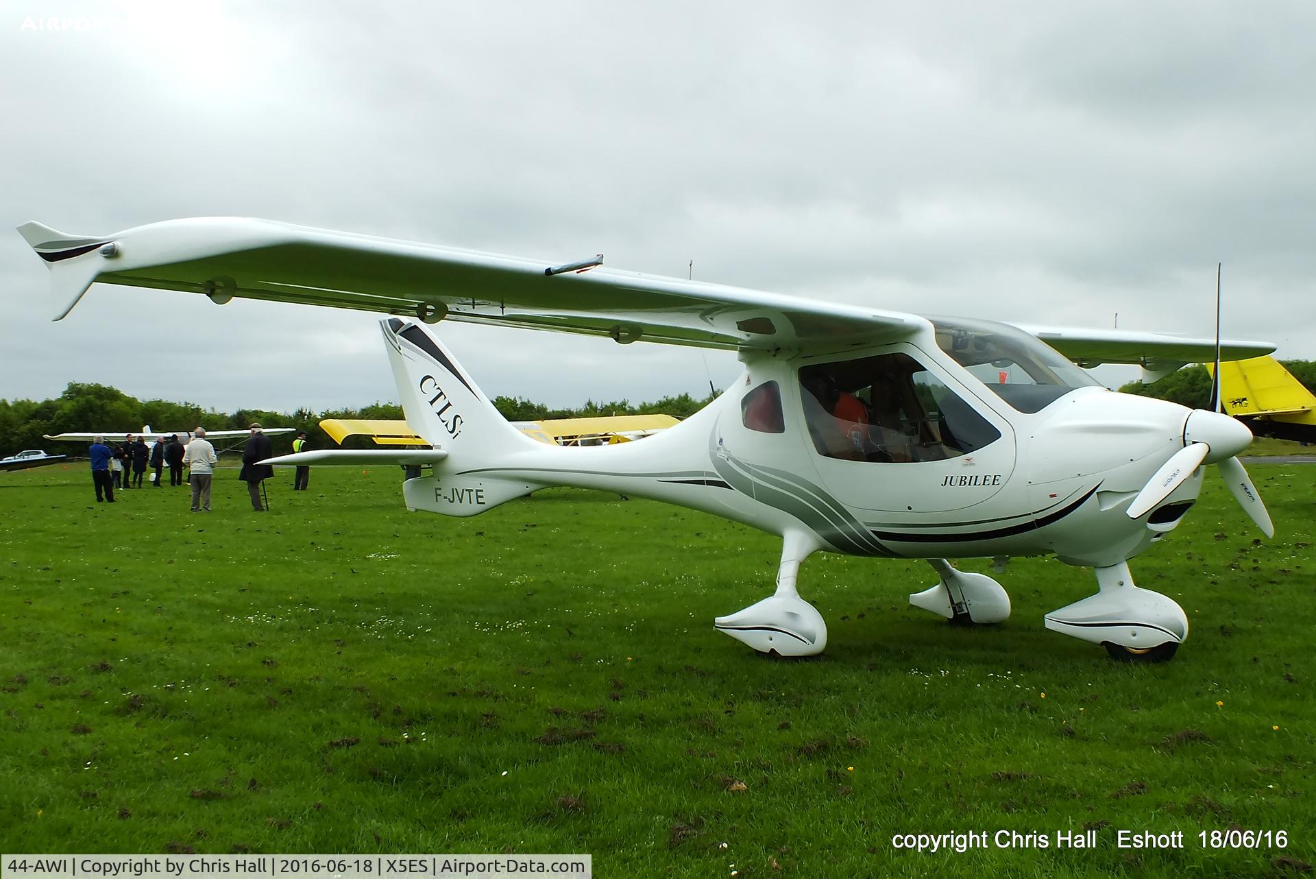 44-AWI, 2013 Flight Design CTLSi Jubilee C/N Not found 44-AWI, at the Great North Fly in. Eshott