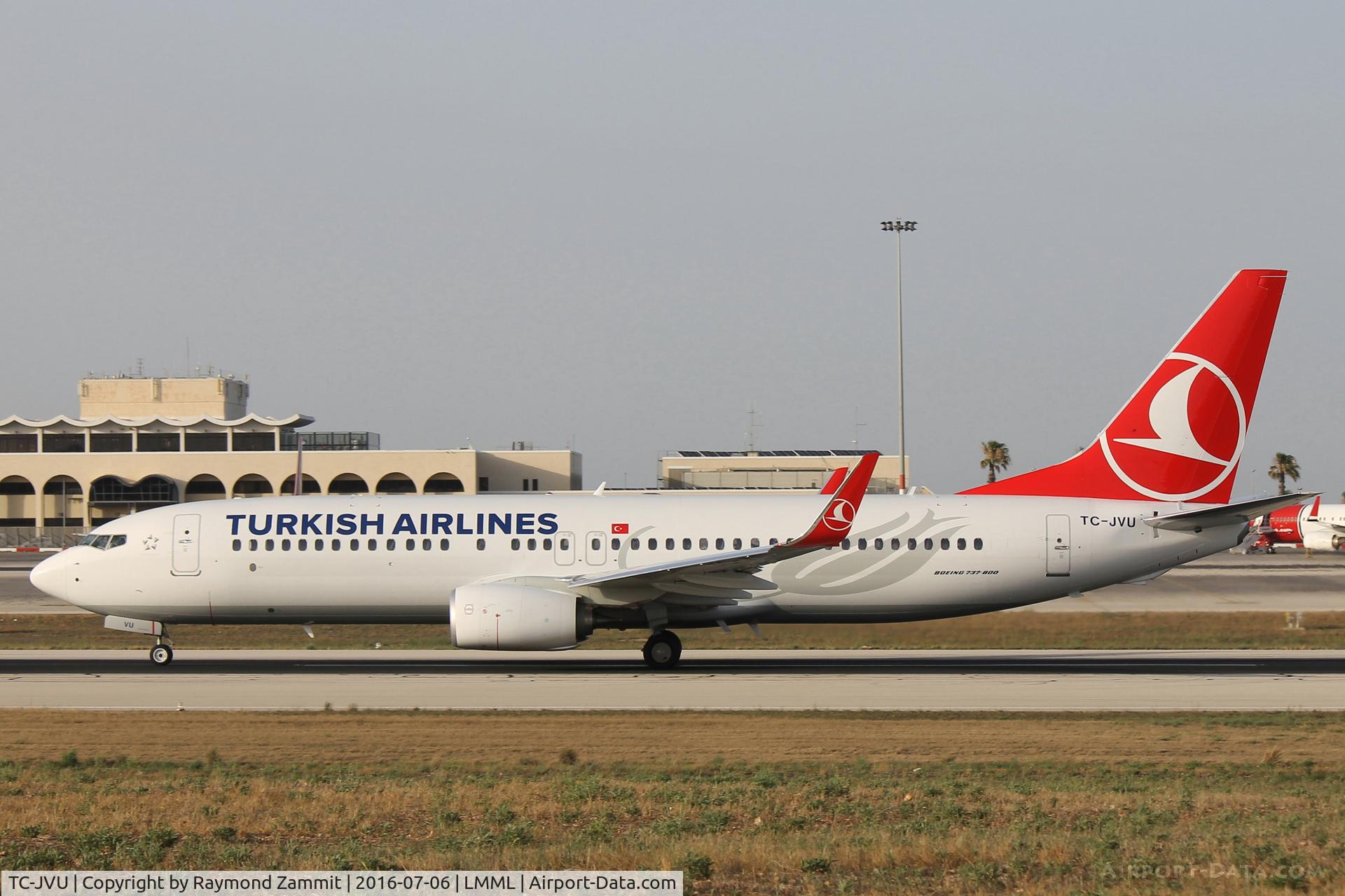 TC-JVU, 2016 Boeing 737-8F2 C/N 60022, B737-800 TC-JVU Turkish Airlines