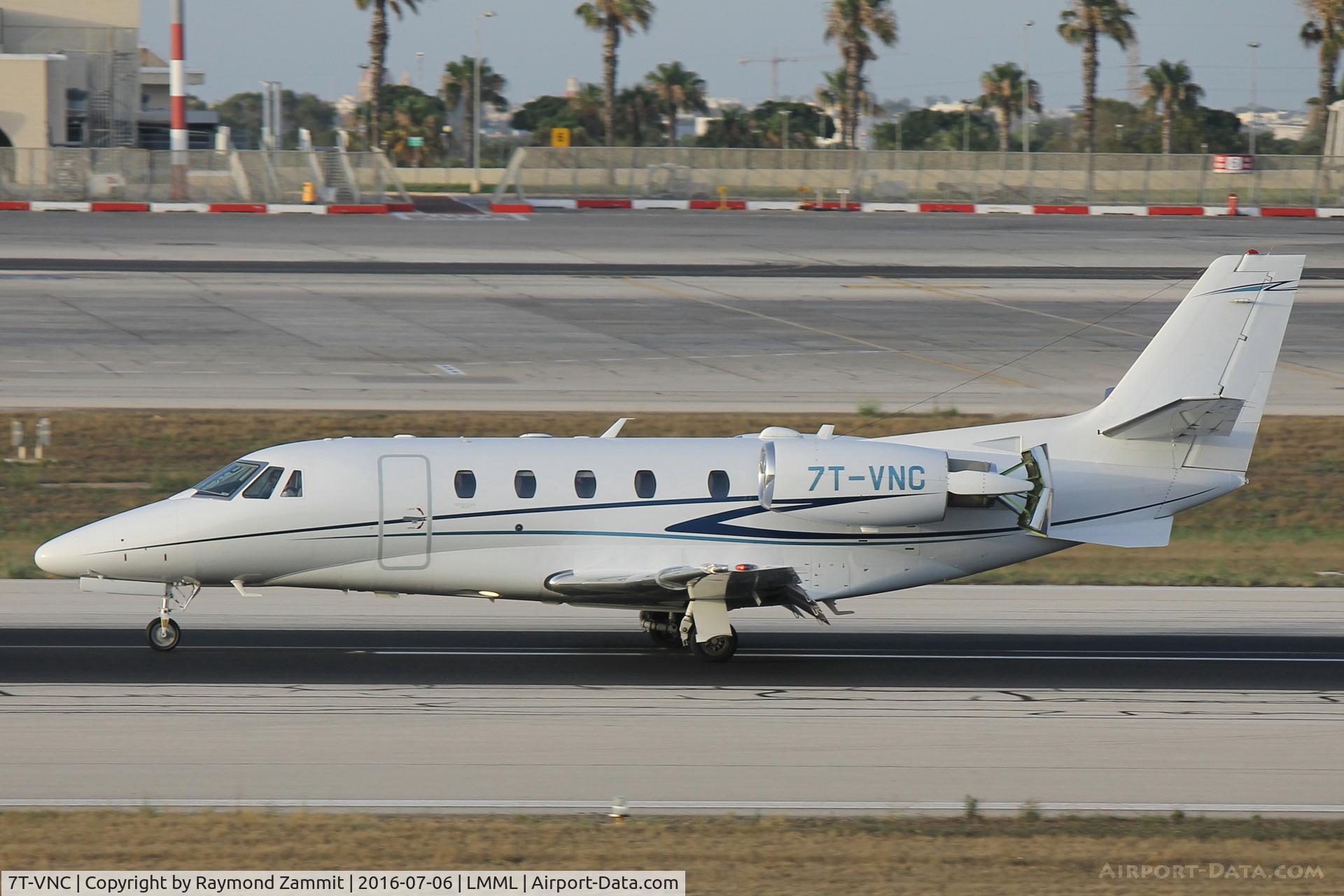 7T-VNC, 2014 Cessna 560 Citation Excel XLS+ C/N 560-6171, Cessna560 Citation Excel 7T-VNC Star Aviation