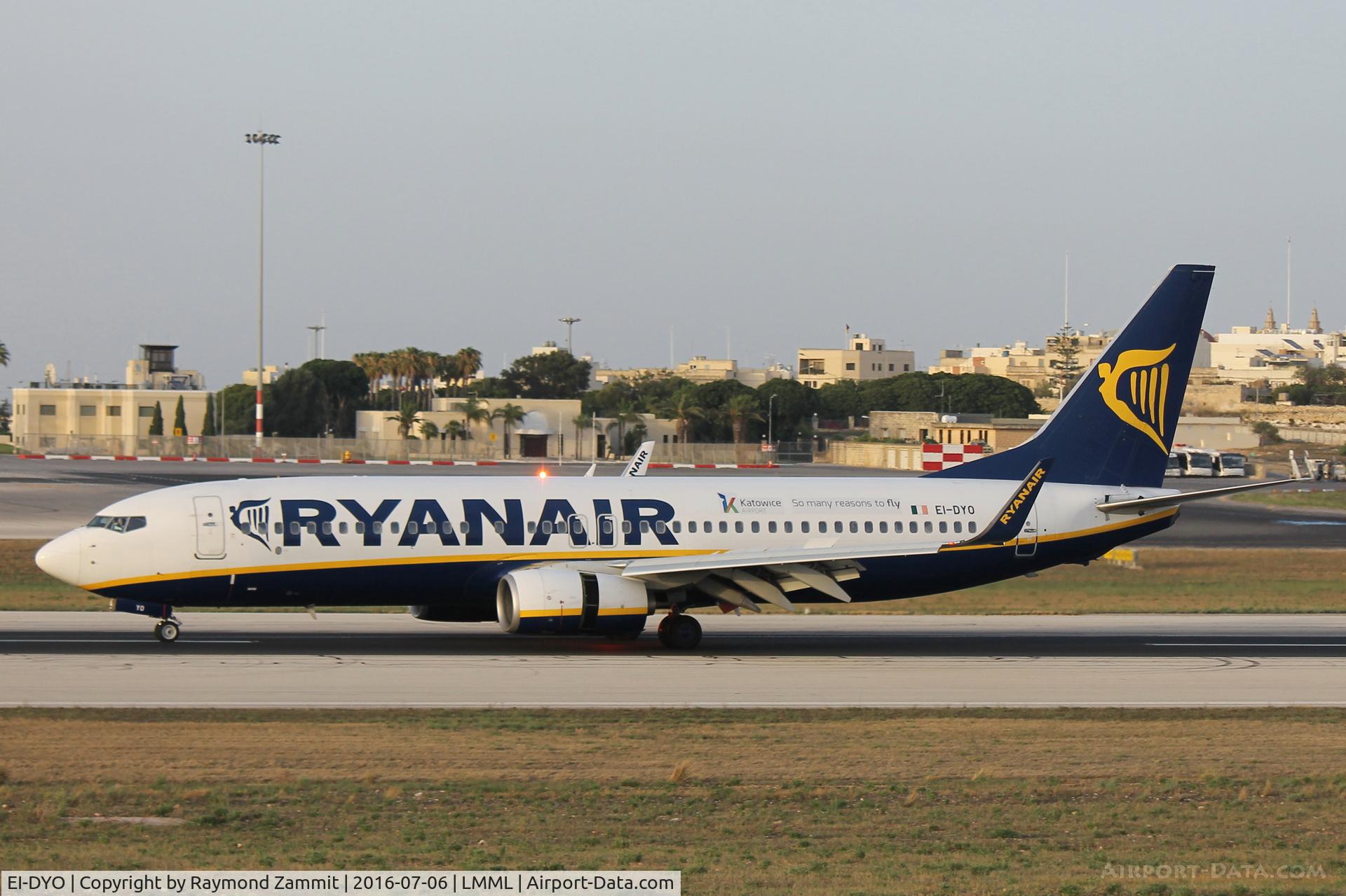EI-DYO, 2008 Boeing 737-8AS C/N 33636, B737-800 EI-DYO Ryanair