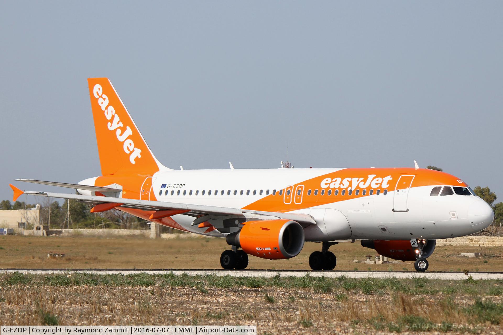 G-EZDP, 2008 Airbus A319-111 C/N 3675, A319 G-EZDP Easyjet