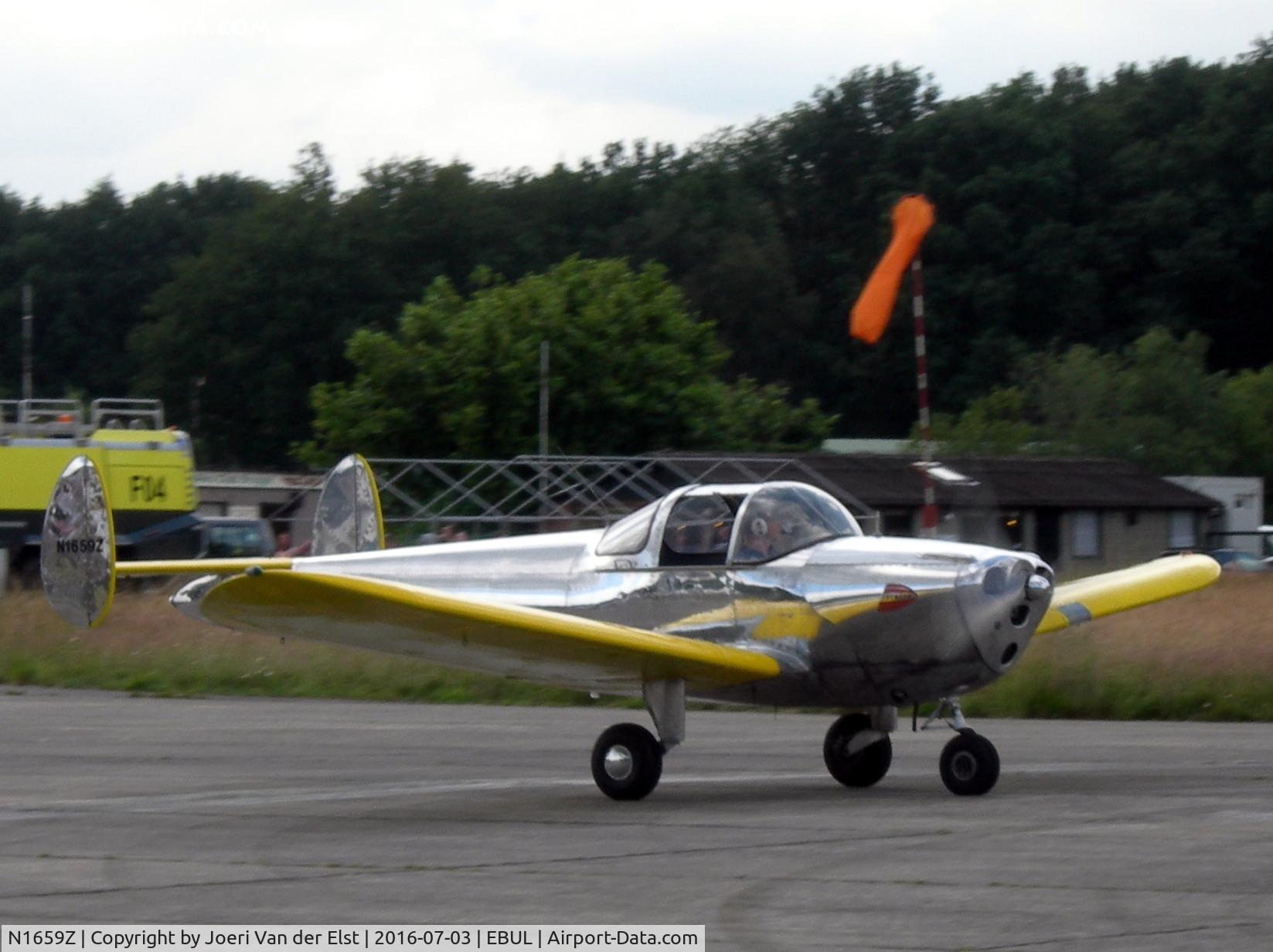 N1659Z, 1949 Erco 415-G Ercoupe Ercoupe C/N 5021, Ursel Avia 2016