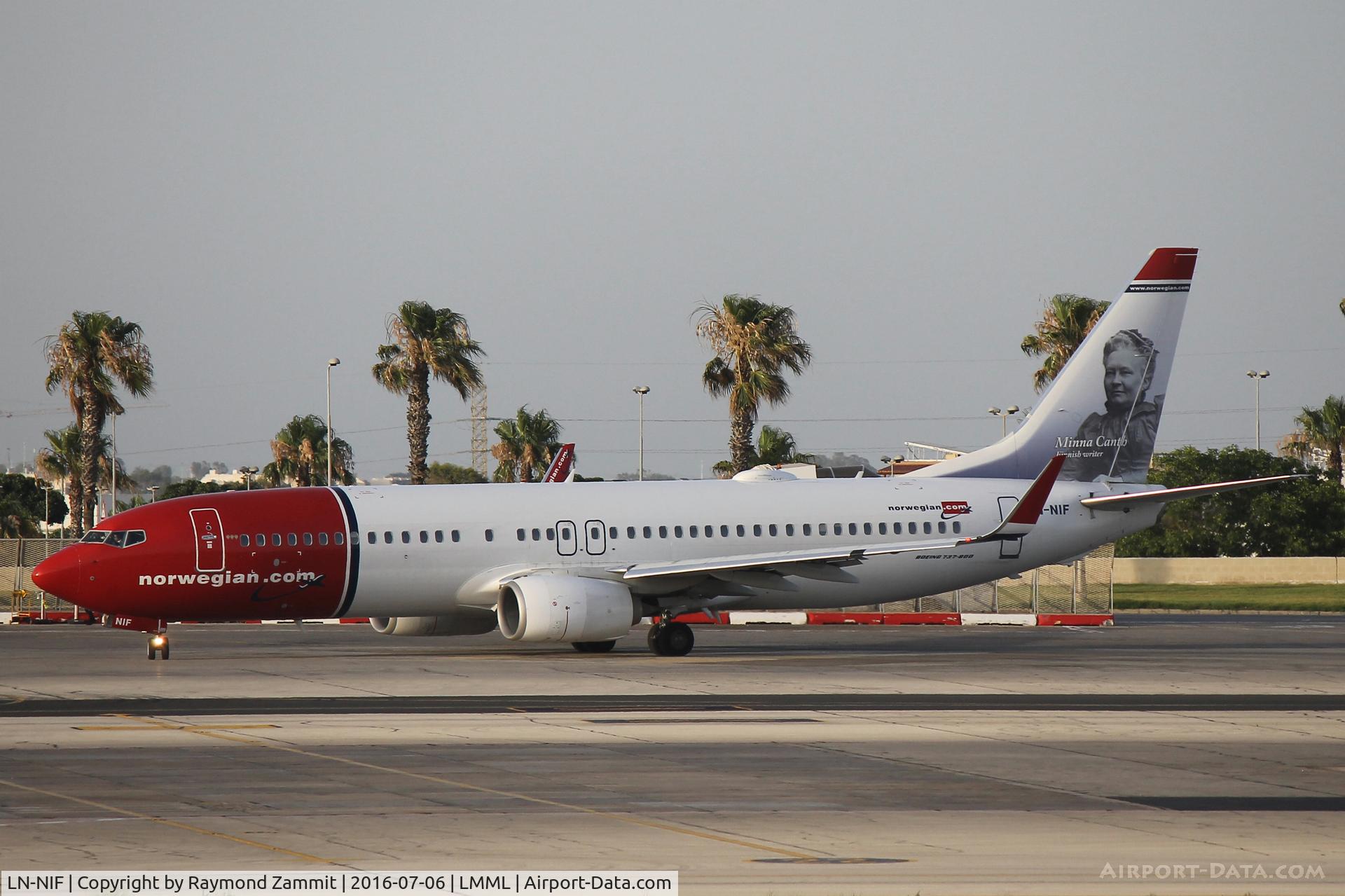 LN-NIF, 2012 Boeing 737-8JP C/N 39434, B737-800 LN-NIF Norwegian Air Shuttle